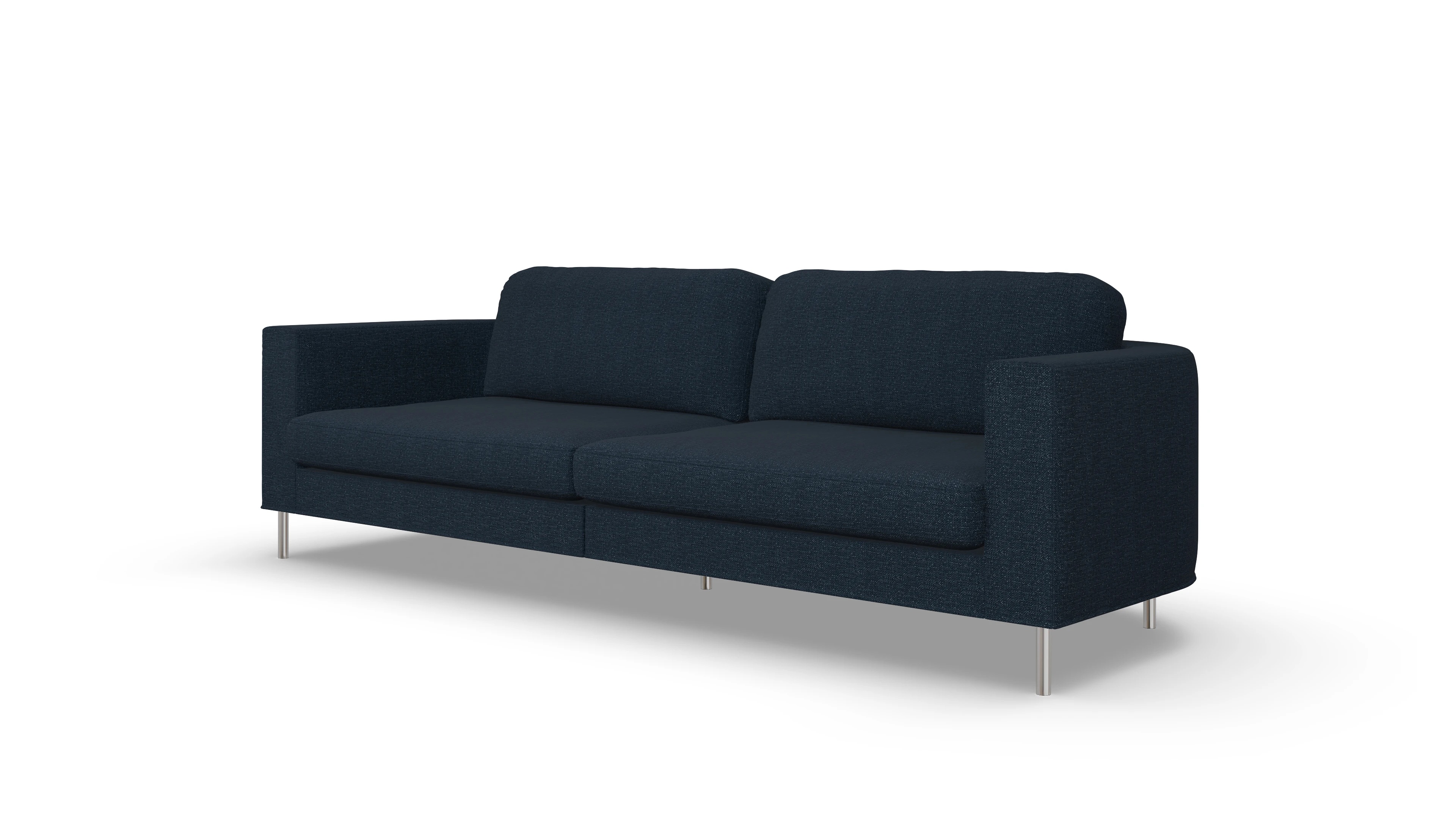 Ansicht des Produktes Girando 3,5-Sitzer in Stoff blau