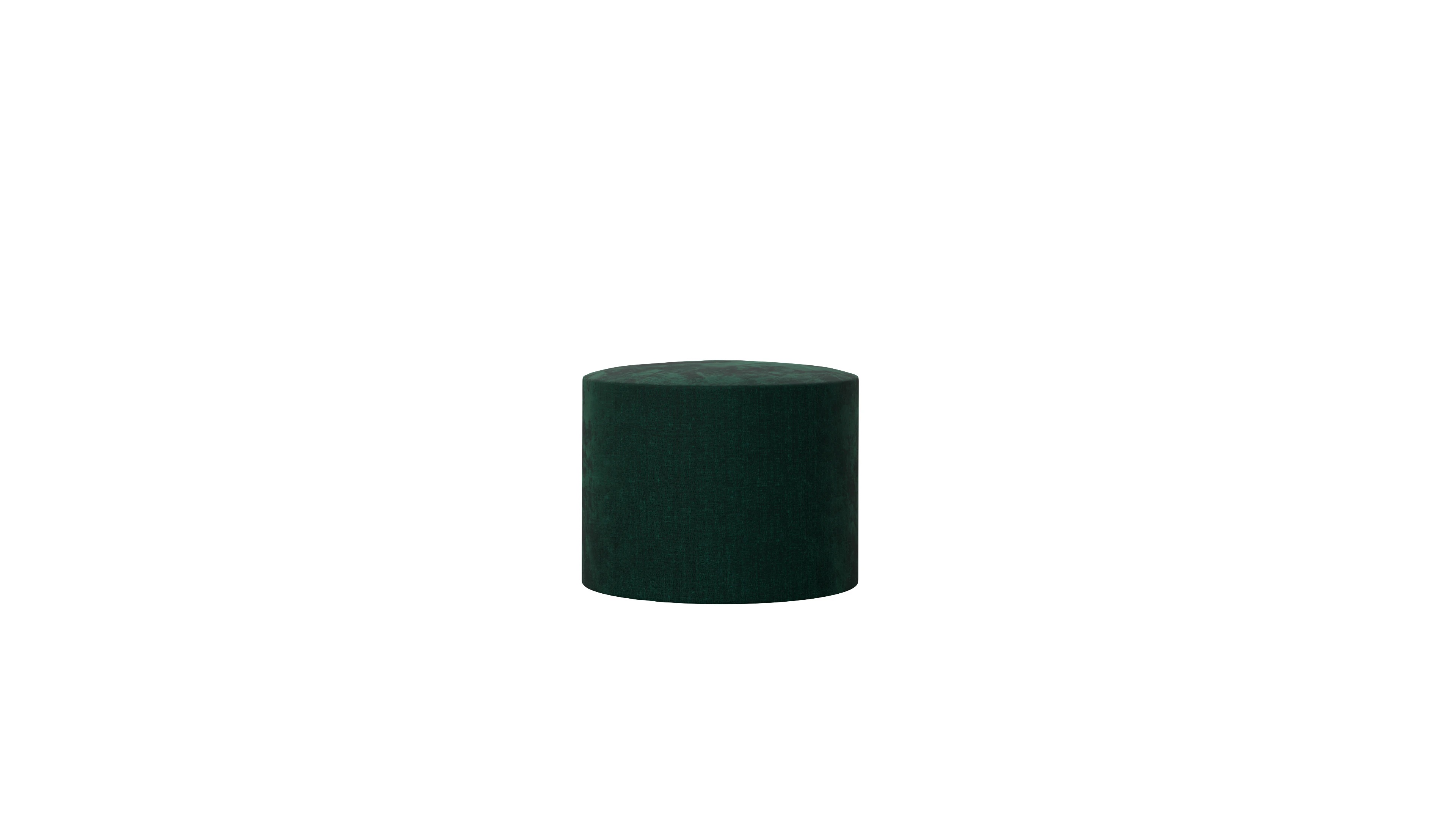 Ansicht des Produktes Girando Hocker in Stoff blau