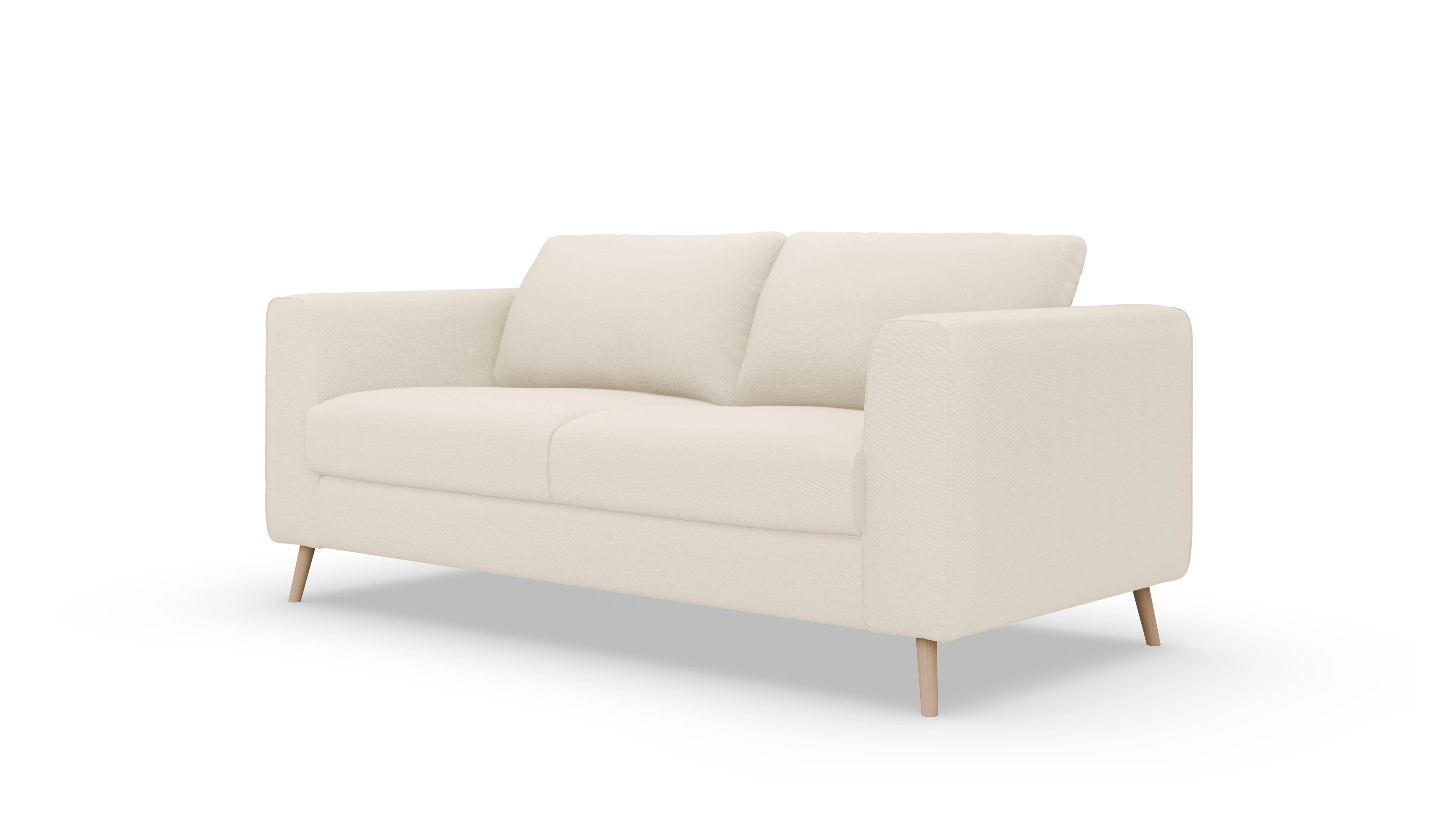 Schlafsofa Torpa Ansicht des Produktes Torpa 3-Sitzer in Stoff weiß