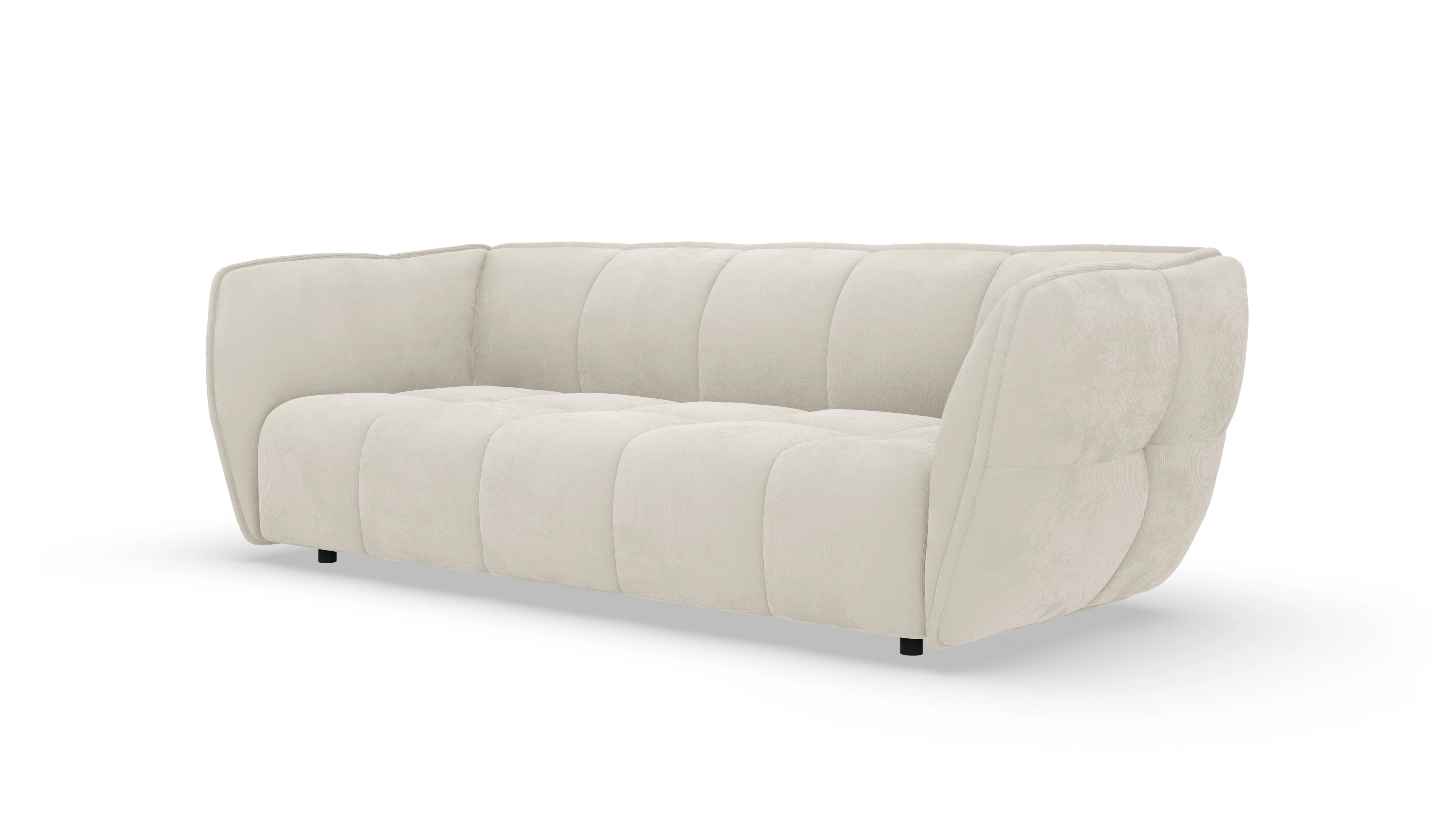 Stoffsofa Klyne Ansicht des Produktes Klyne 3-Sitzer in Cord