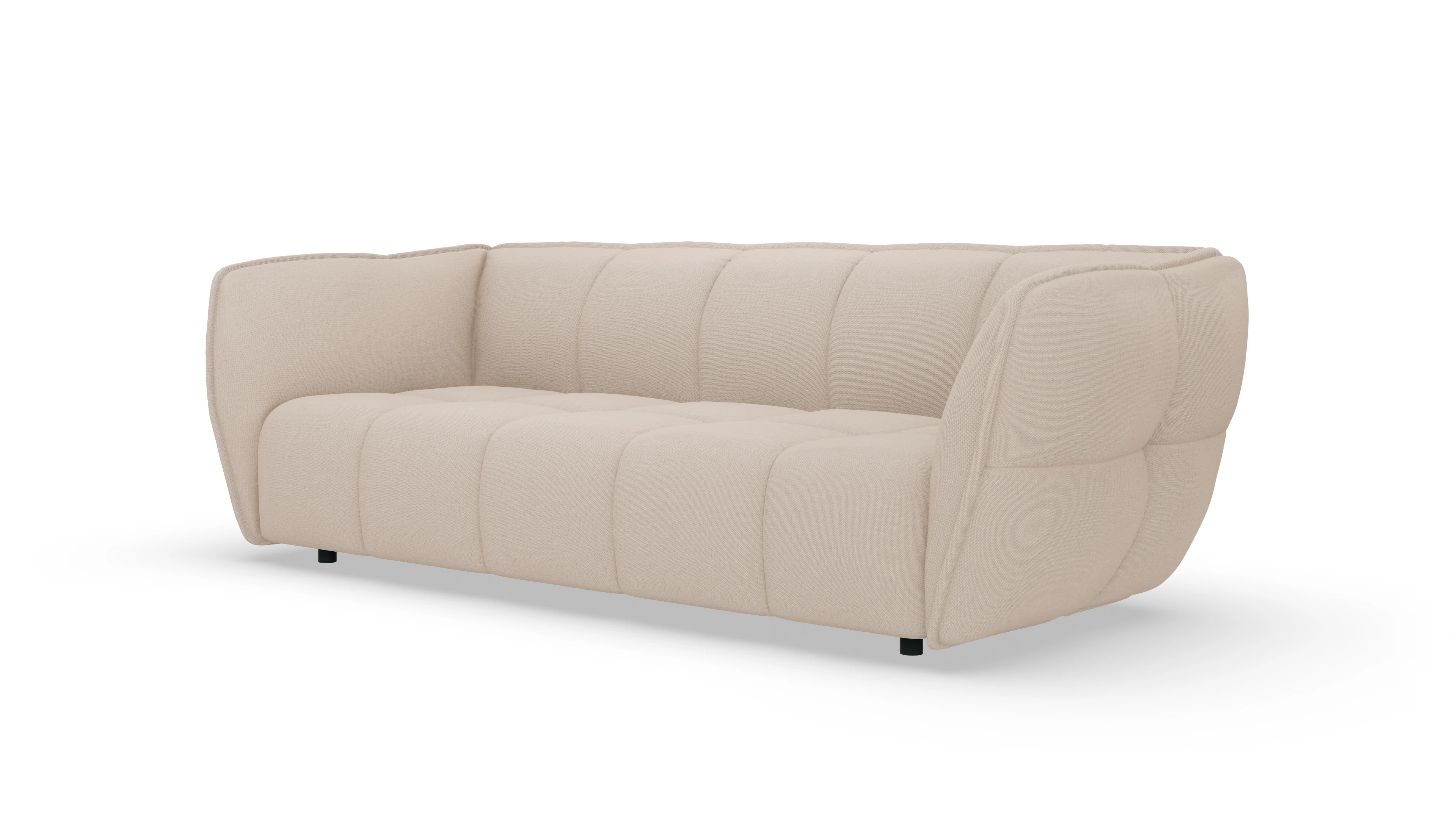 Stoffsofa Klyne Ansicht des Produktes Klyne 3-Sitzer in Stoff