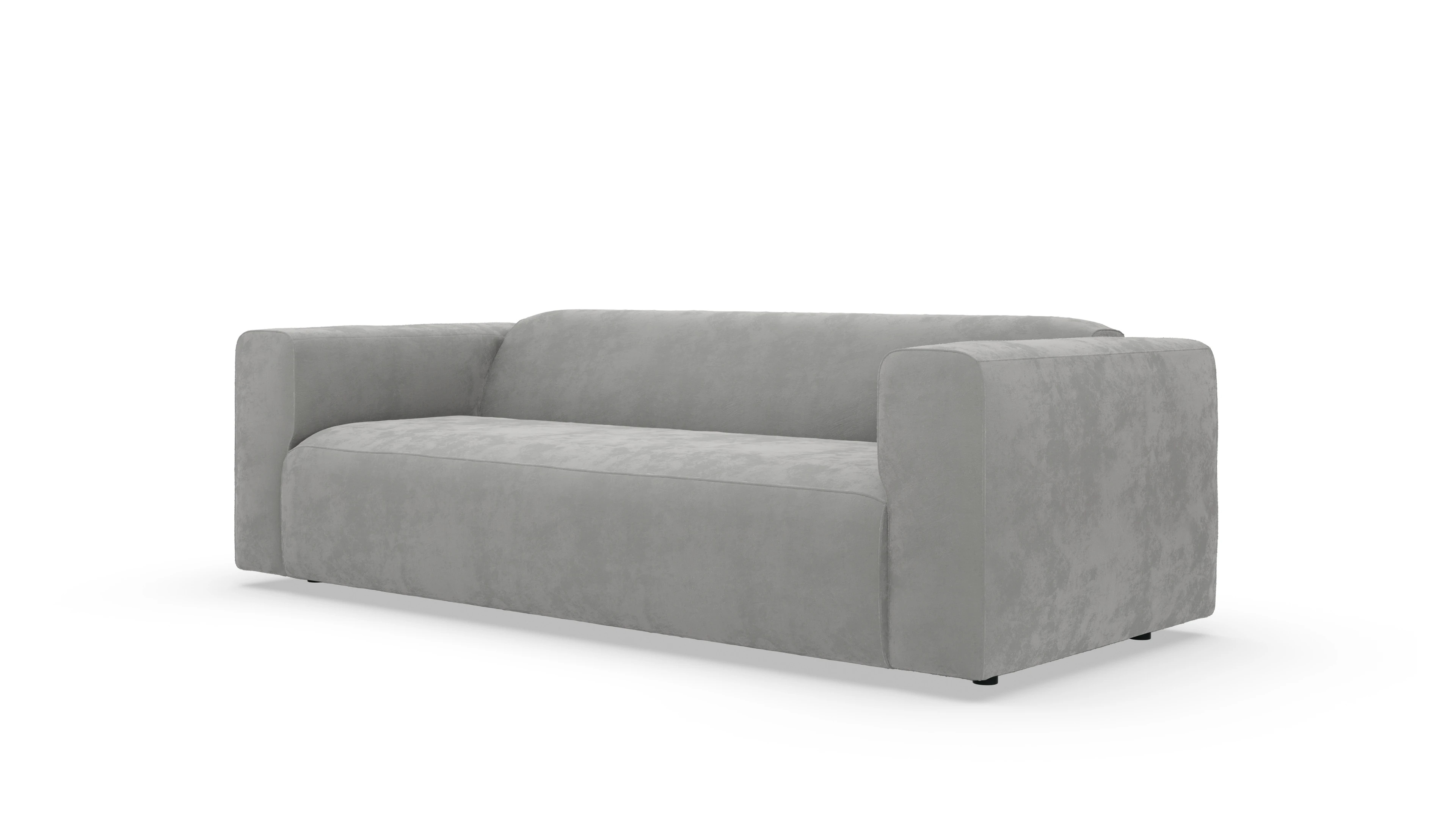 Stoffsofa Olsen Ansicht des Produktes Olsen 3-Sitzer in Samt
