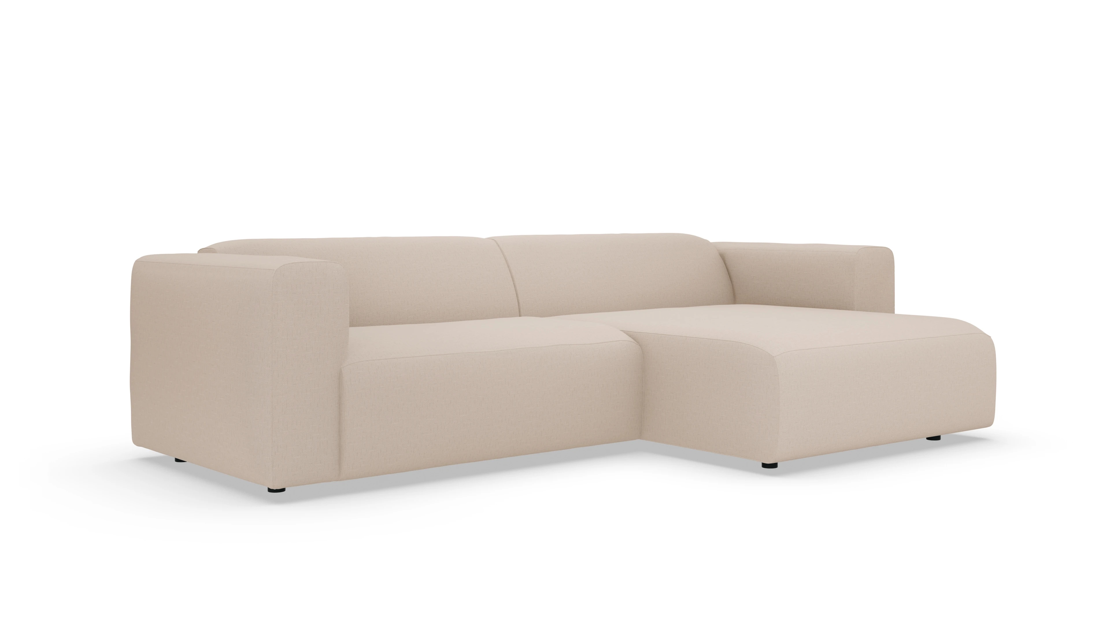 Stoffsofa Olsen Ansicht des Produktes Olsen Sofa mit Rec rechts in Stoff