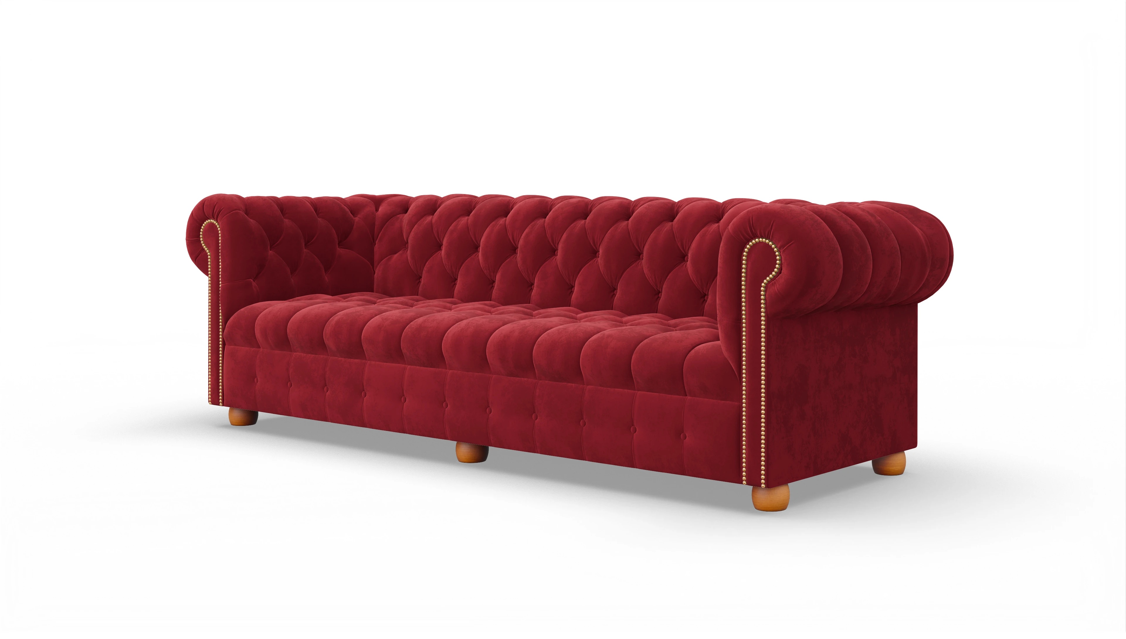 Ansicht des Produktes Bingley in Samt rot