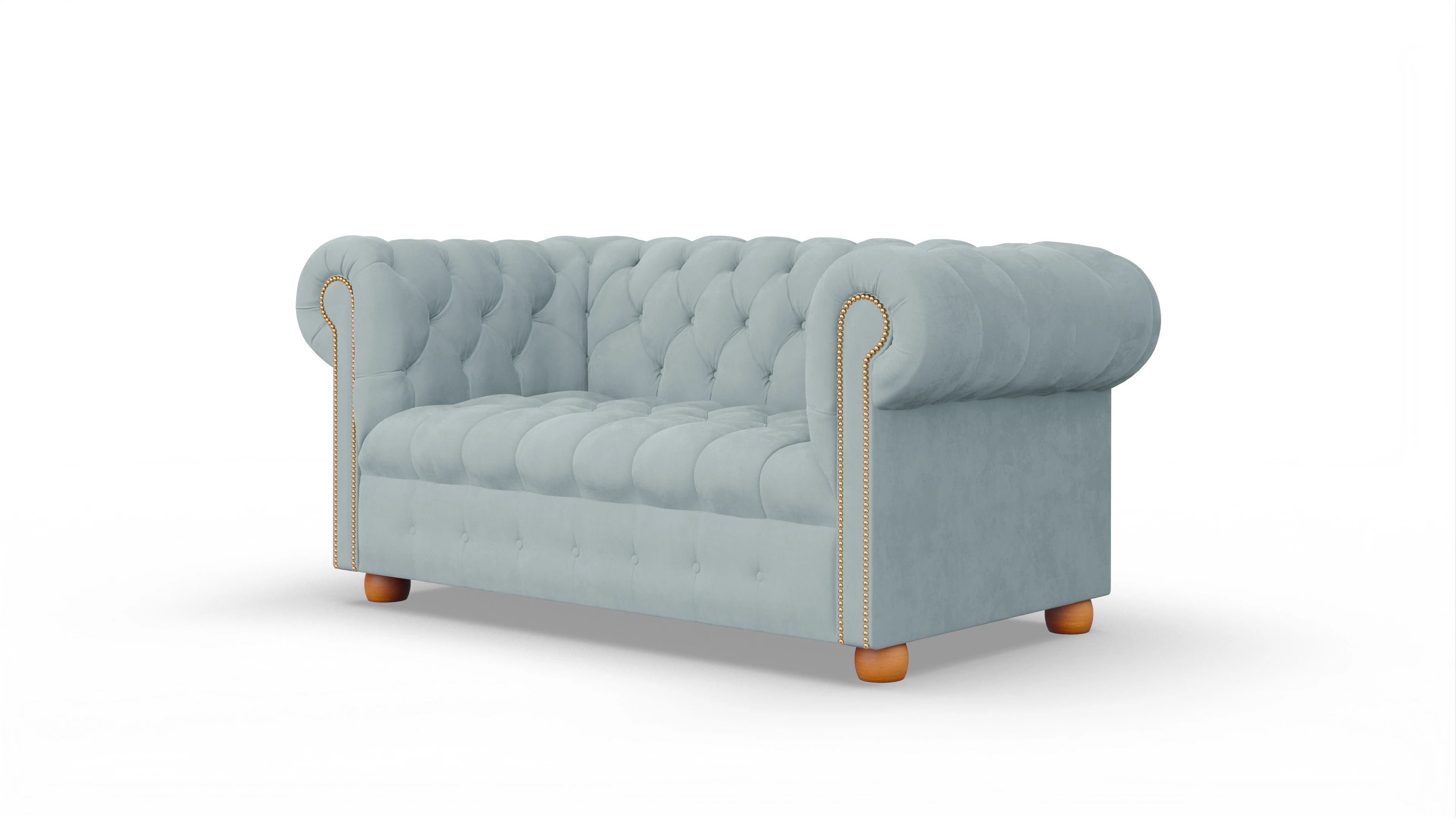 Ansicht des Produktes Bingley in Samt blau