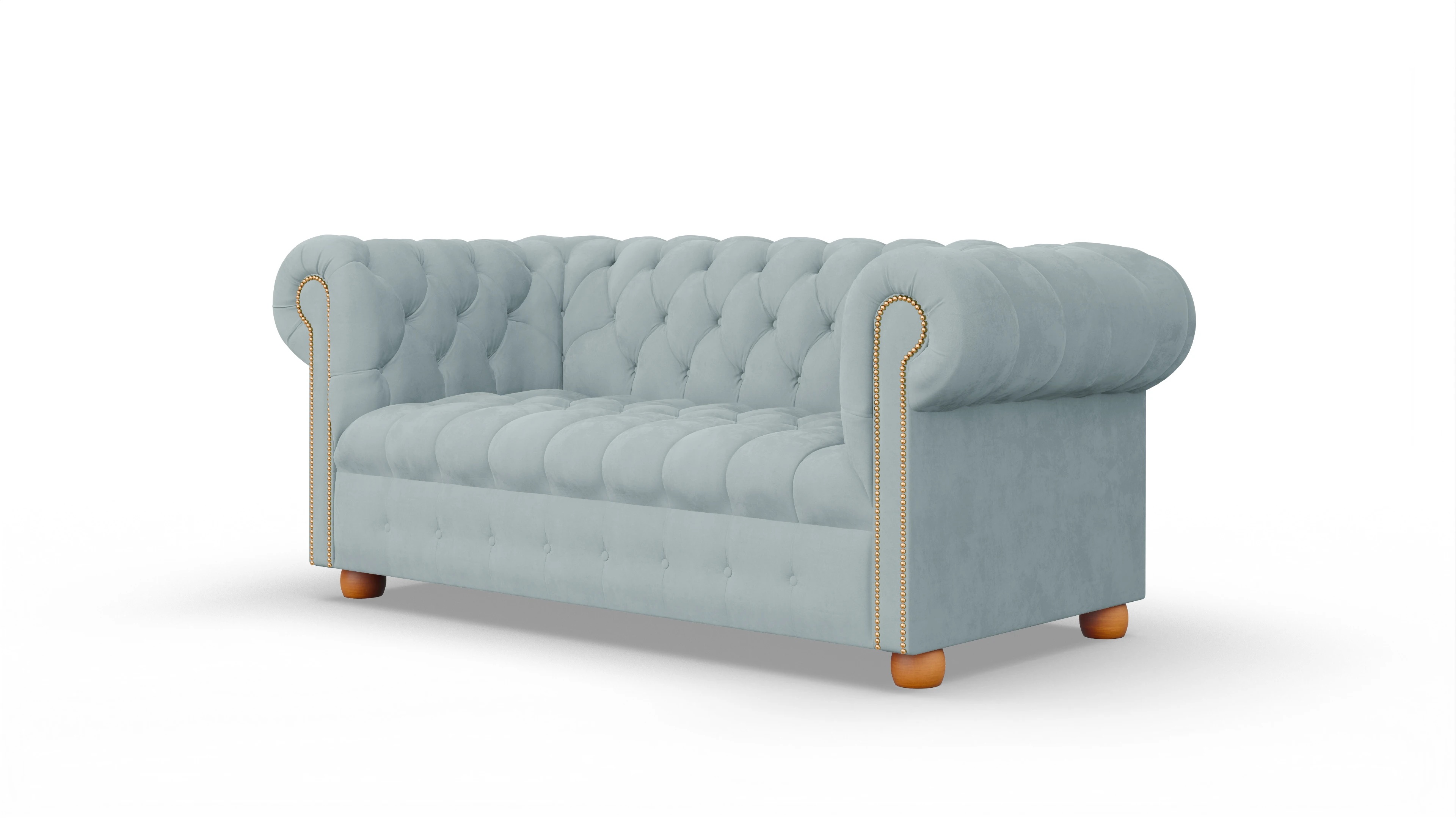 Ansicht des Produktes Bingley in Samt blau