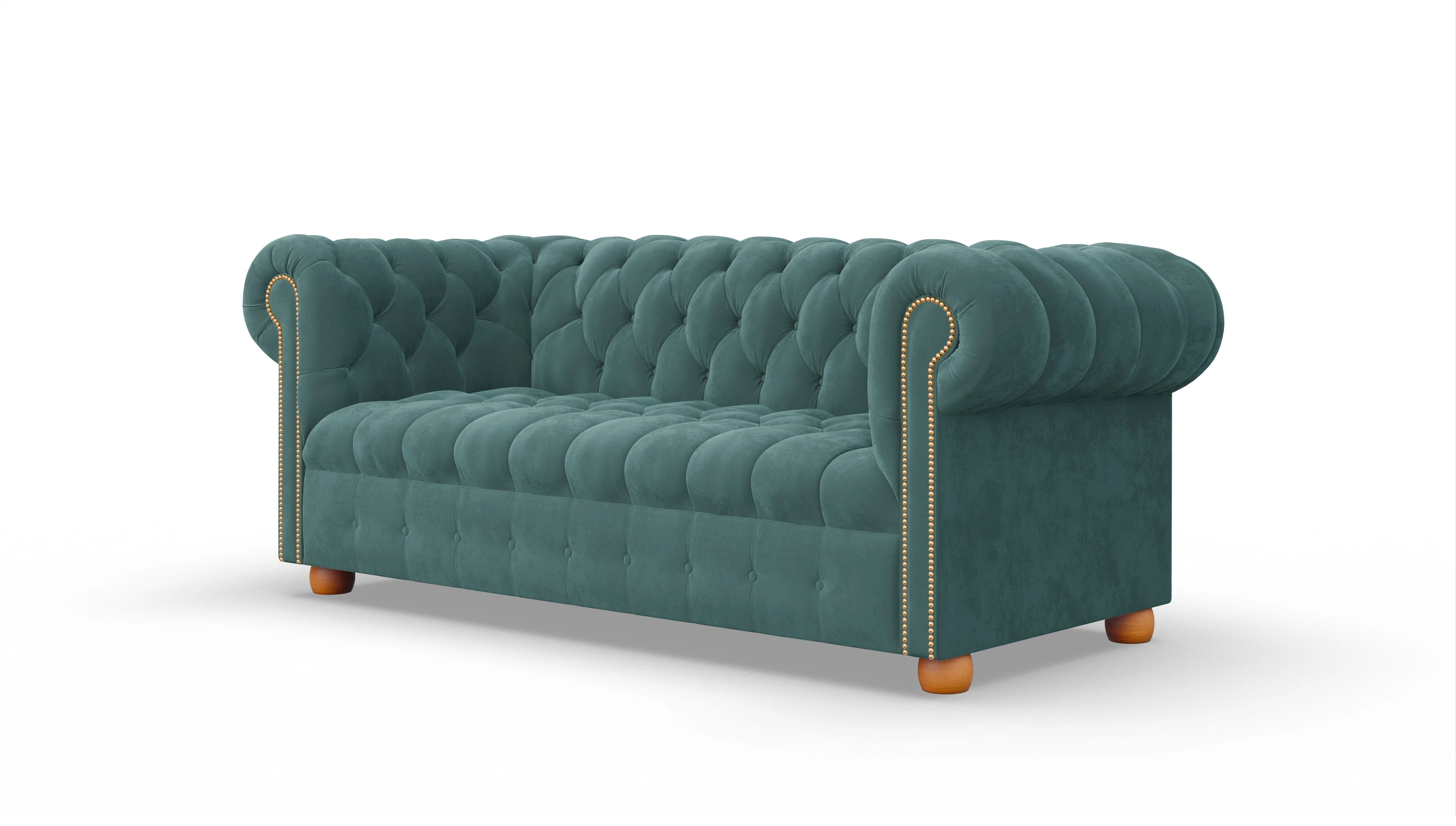 Ansicht des Produktes Bingley in Samt blau