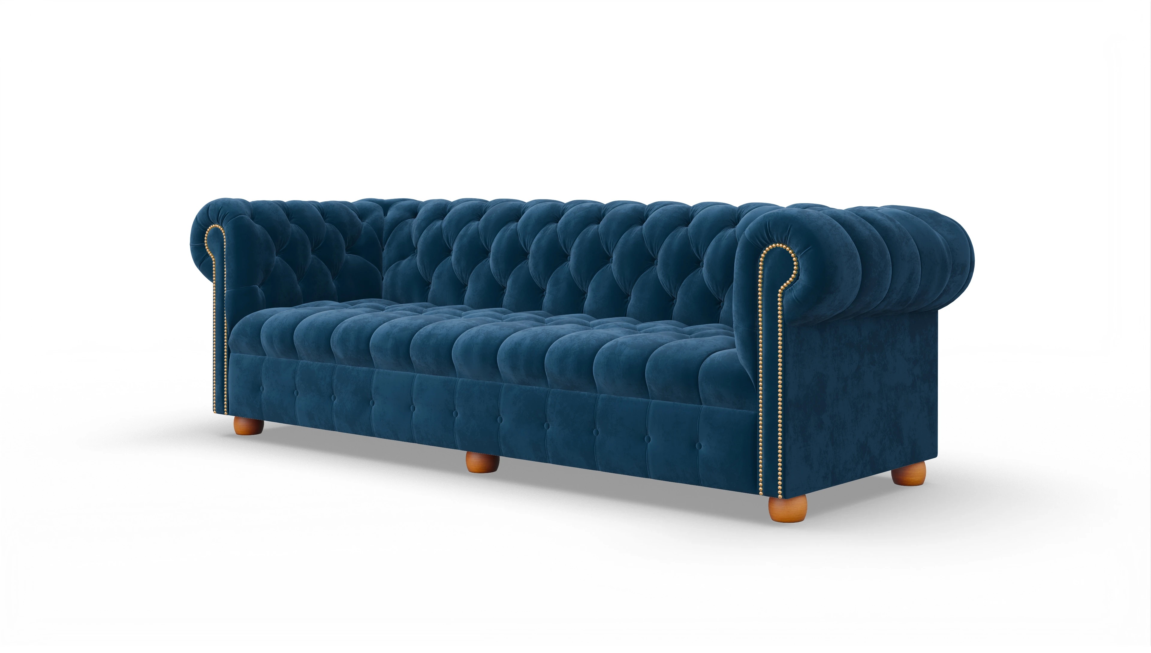 Ansicht des Produktes Bingley in Samt blau