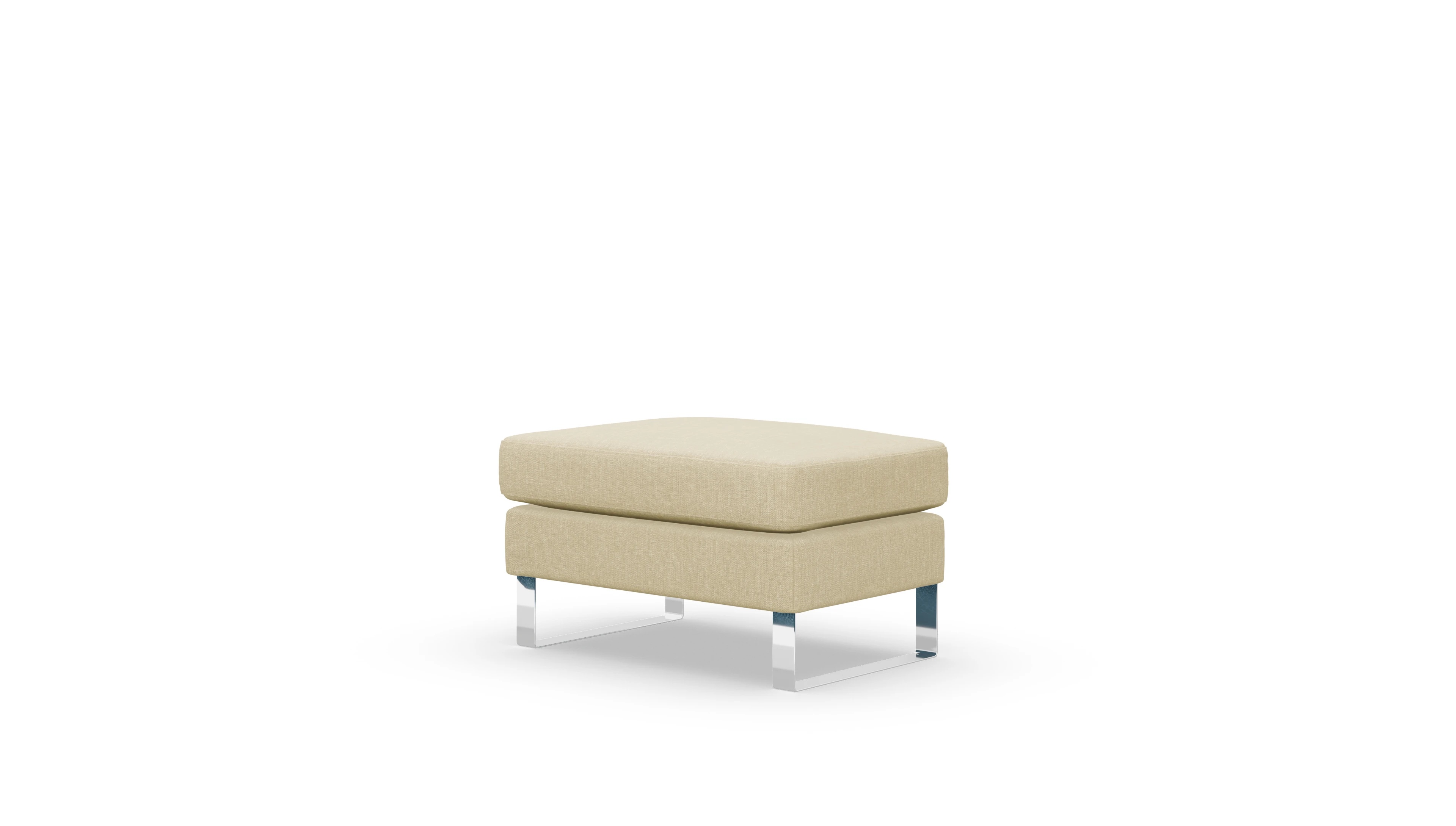 Ansicht des Produktes Cespon Hocker in Stoff beige