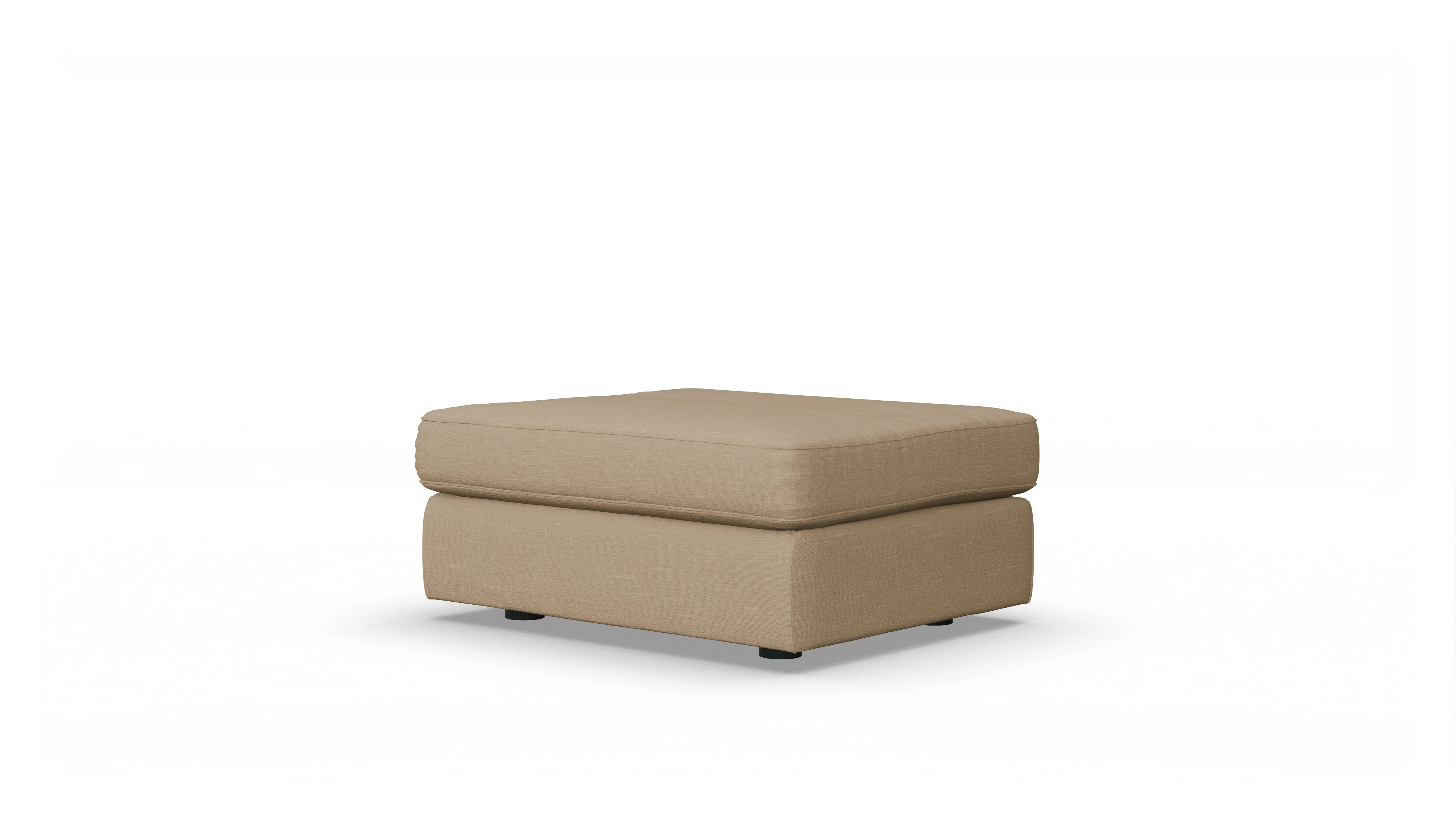 Sospiri Stoff-Hocker Ansicht des Produktes Sospiri Hocker in Stoff braun