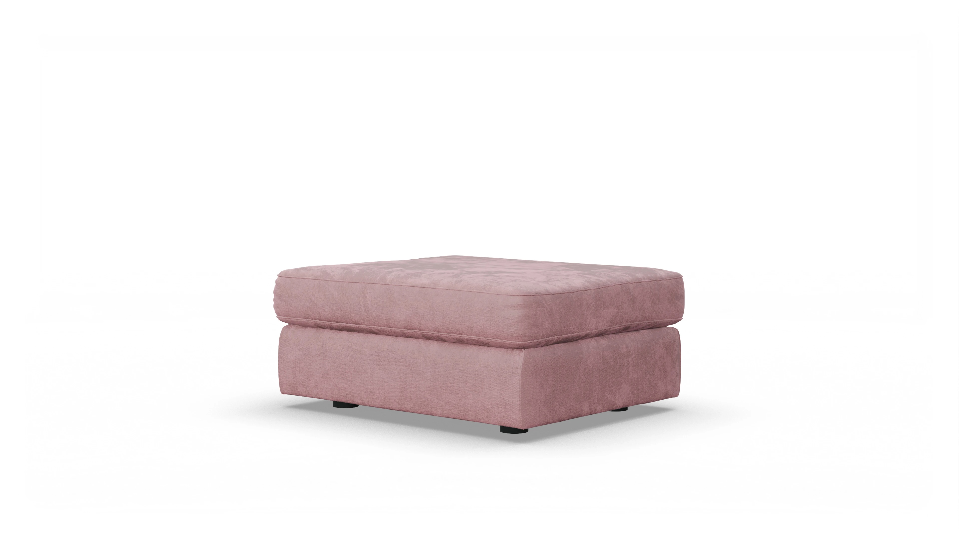 Sospiri Stoff-Hocker Ansicht des Produktes Sospiri Hocker in Stoff rot