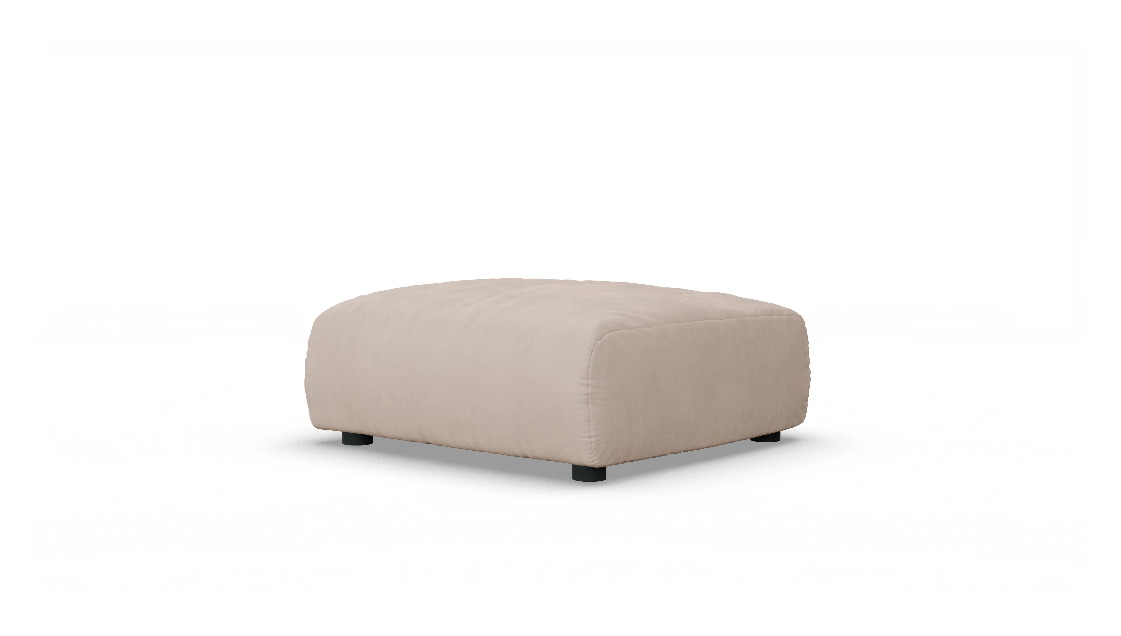 Ansicht des Produktes Molin Hocker in Samt beige