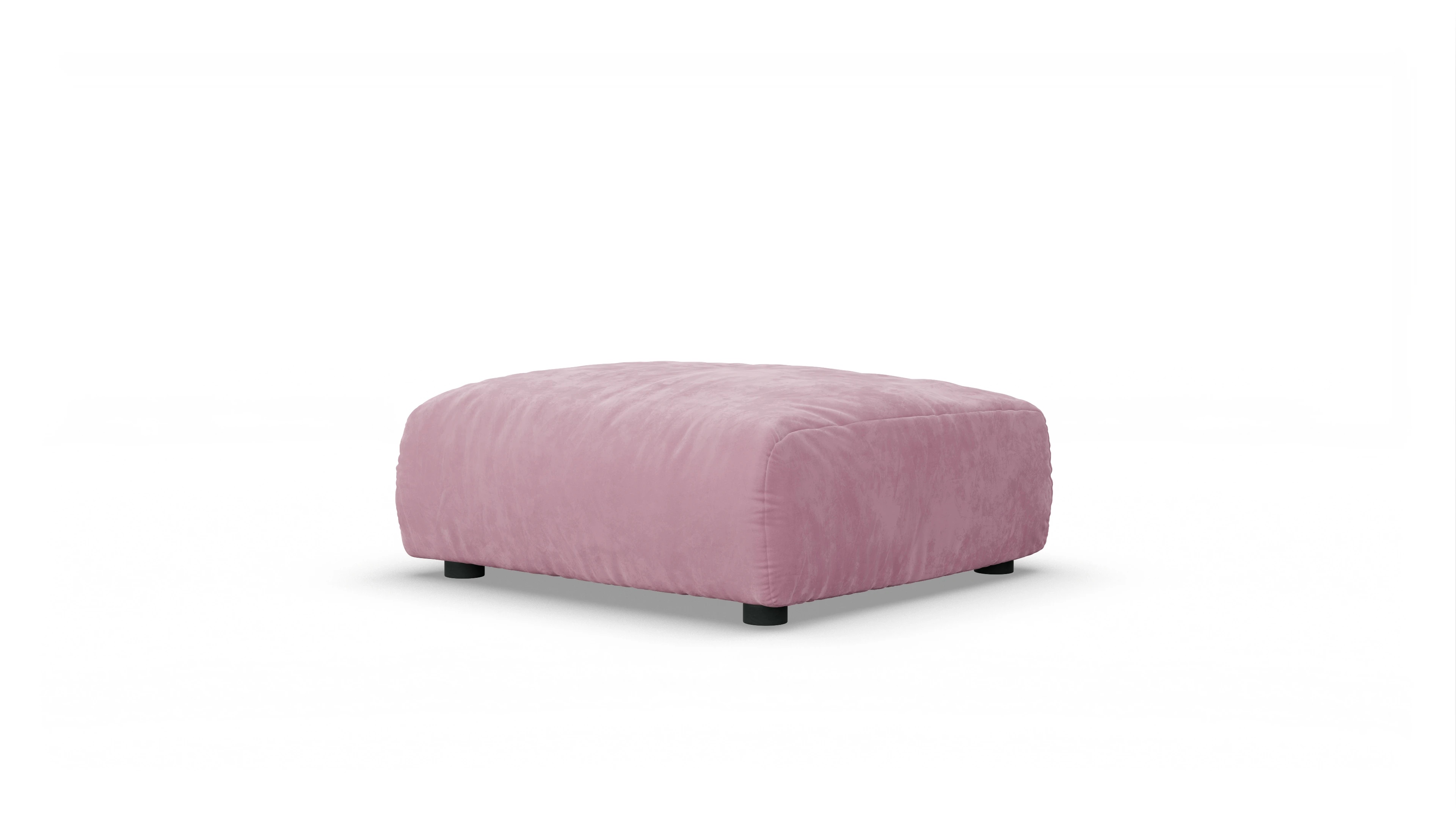 Ansicht des Produktes Molin Hocker in Samt rot