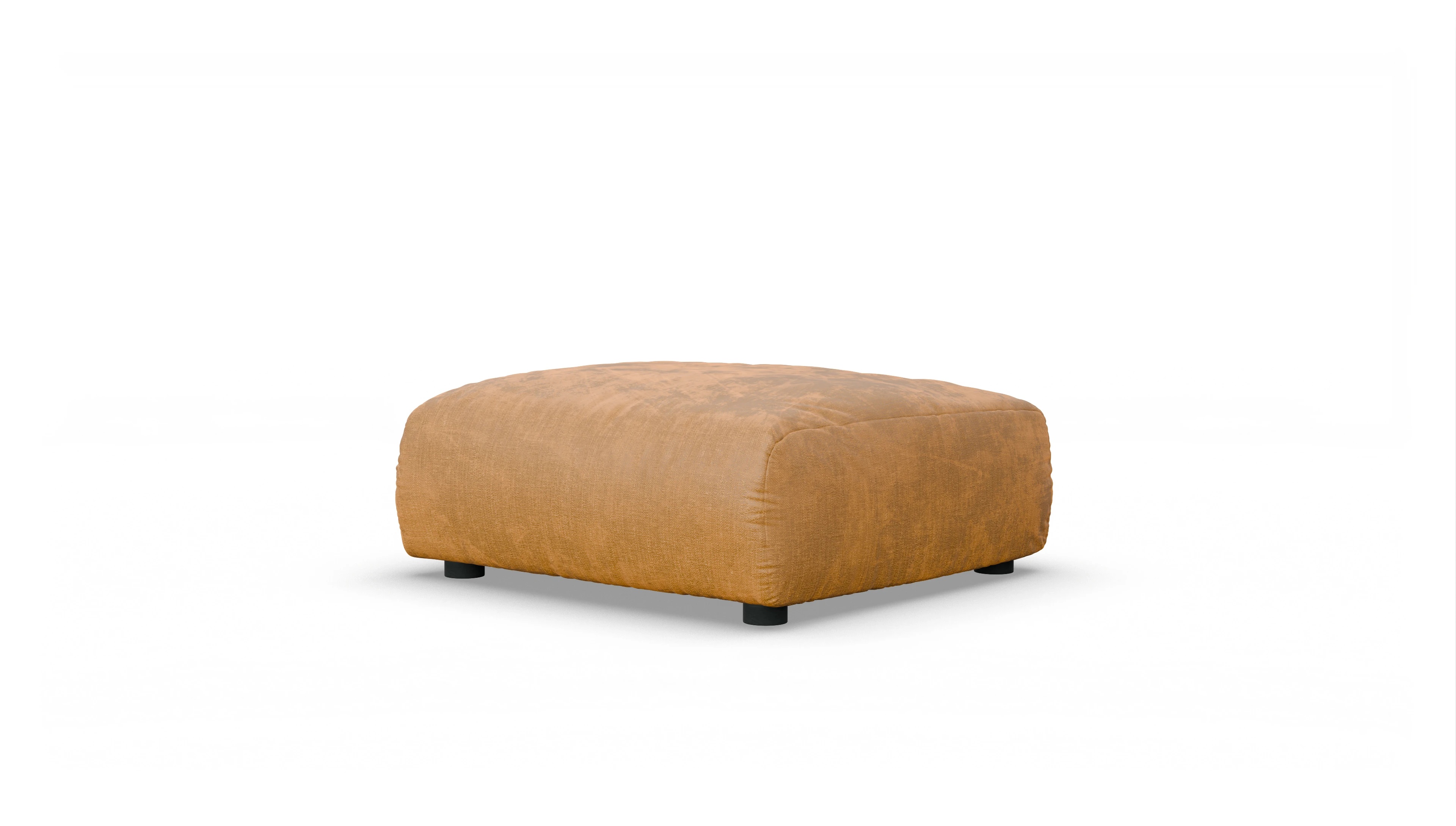 Ansicht des Produktes Molin Hocker in Stoff braun