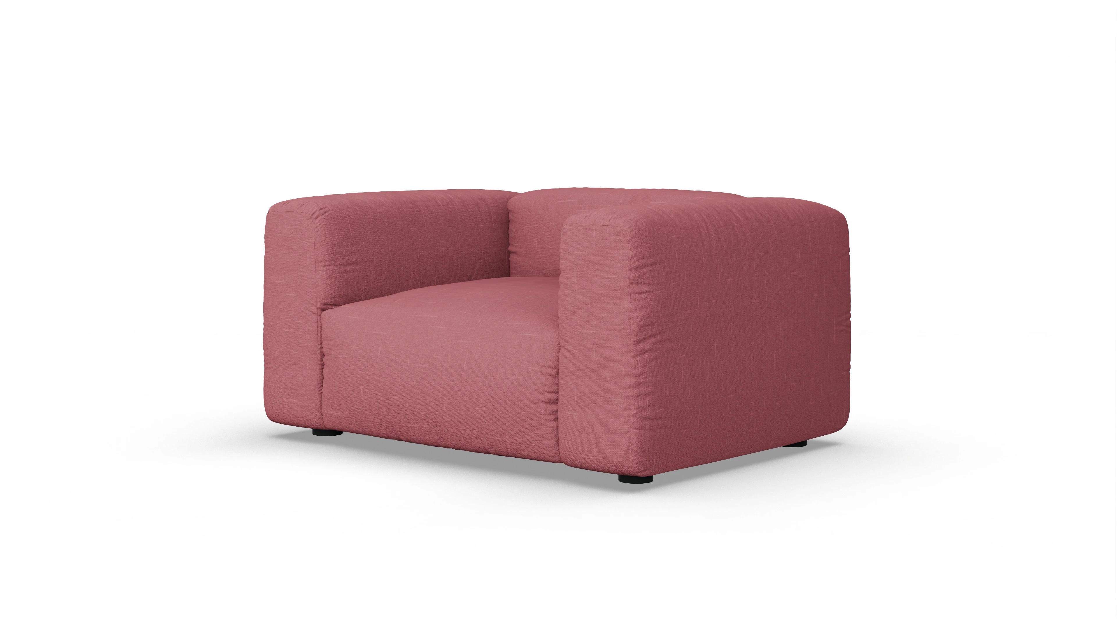 Ansicht des Produktes Molin Sessel in Stoff rot