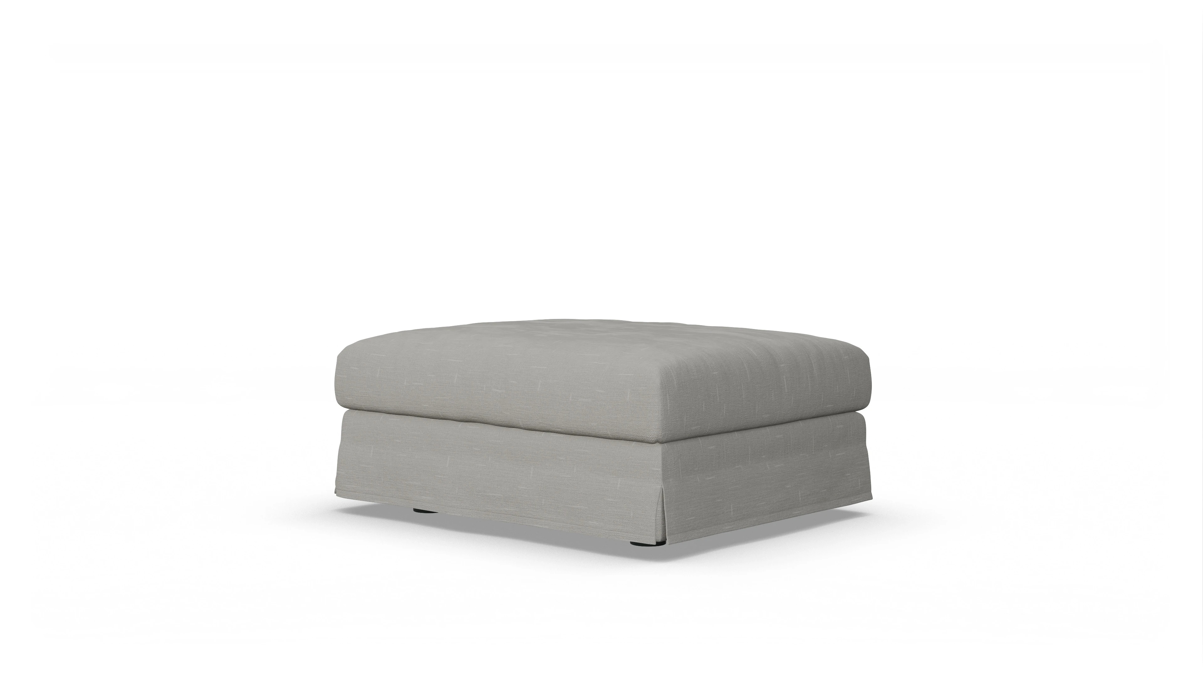 Ansicht des Produktes Pittori Hocker in Stoff grau