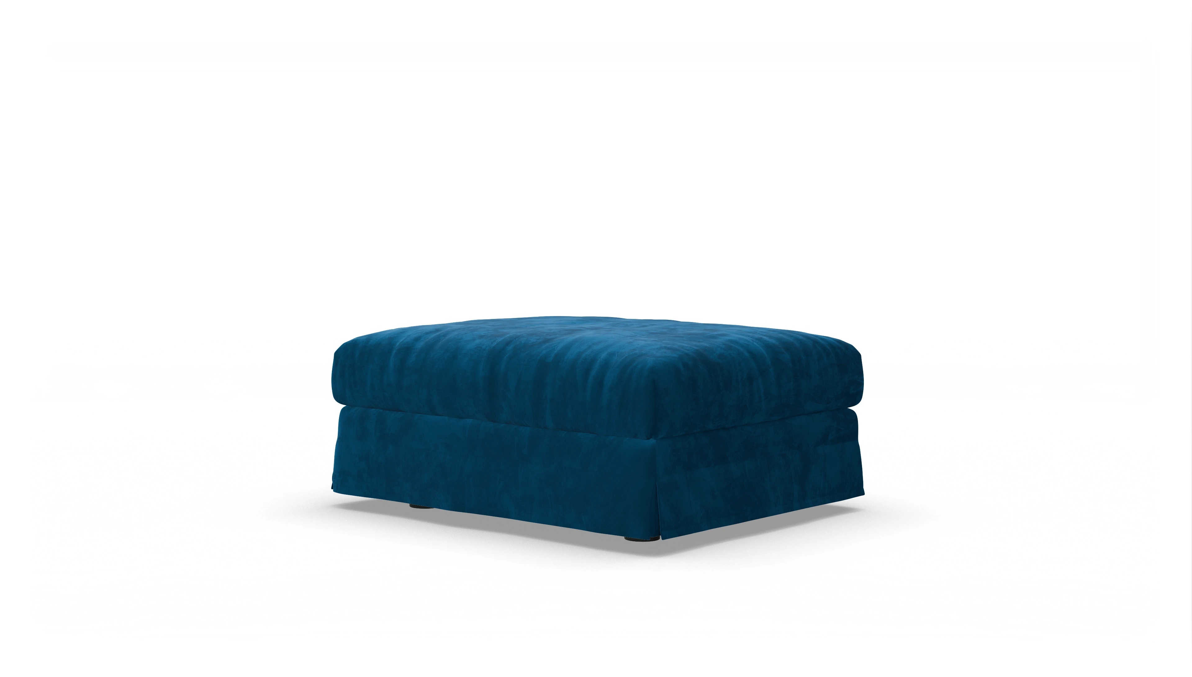 Pittori Hussen-Hocker Ansicht des Produktes Pittori Hocker in Samt blau