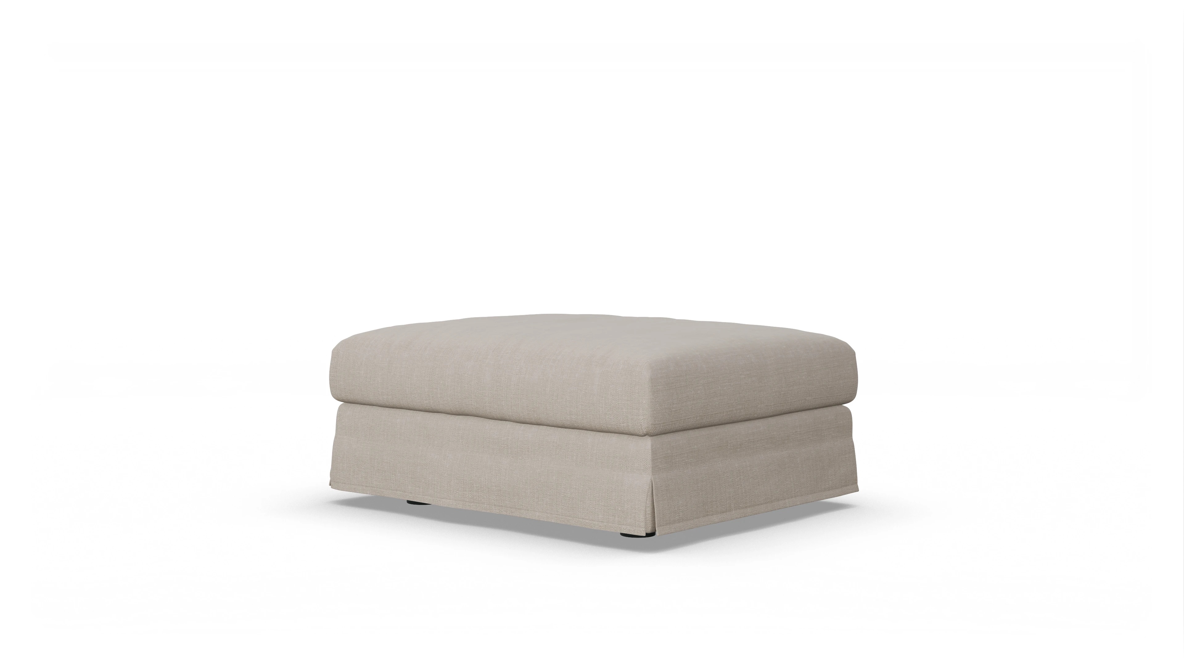 Ansicht des Produktes Pittori Hocker in Stoff braun