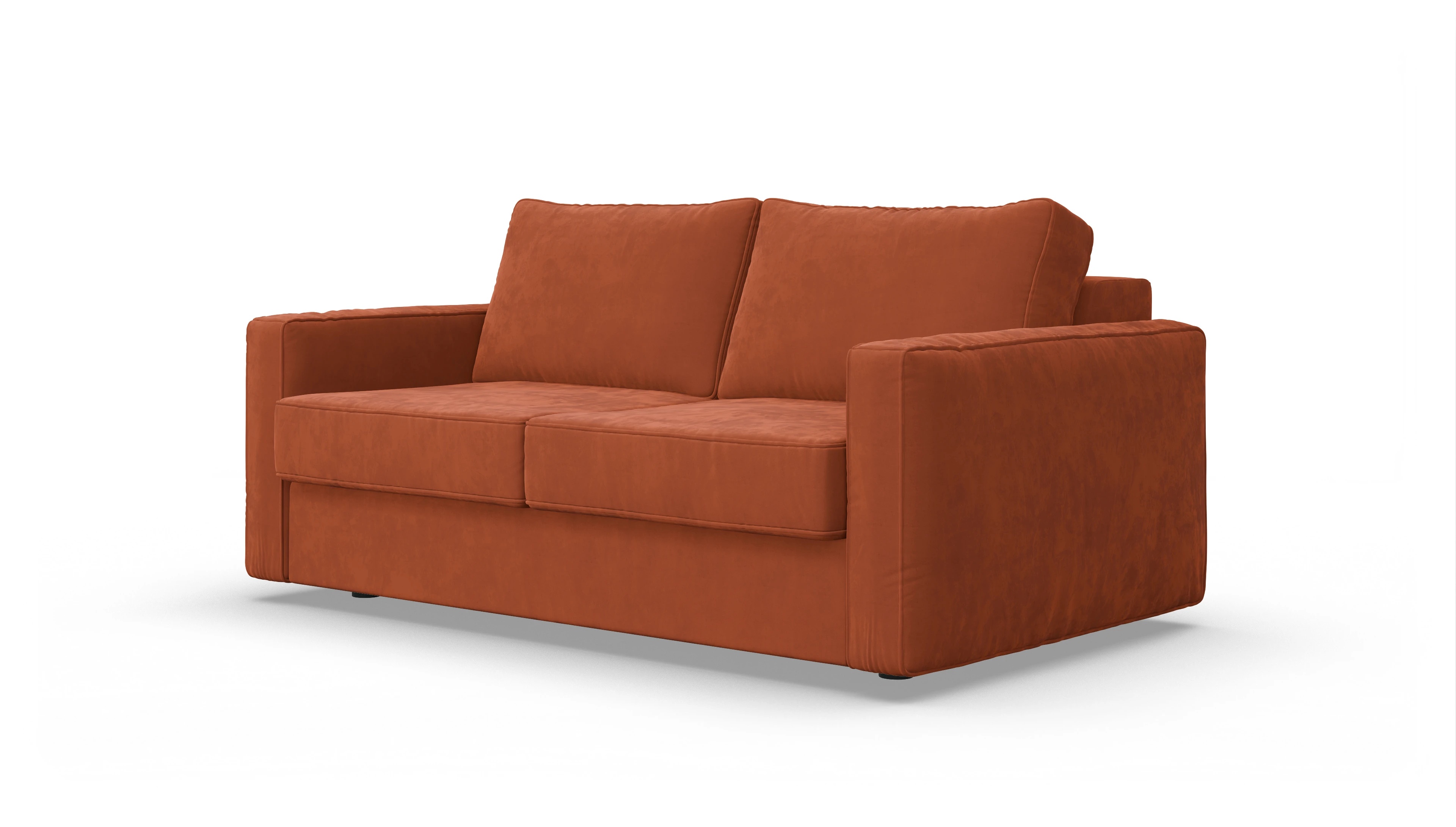 Ansicht des Produktes Ferali 2-Sitzer in Samt orange