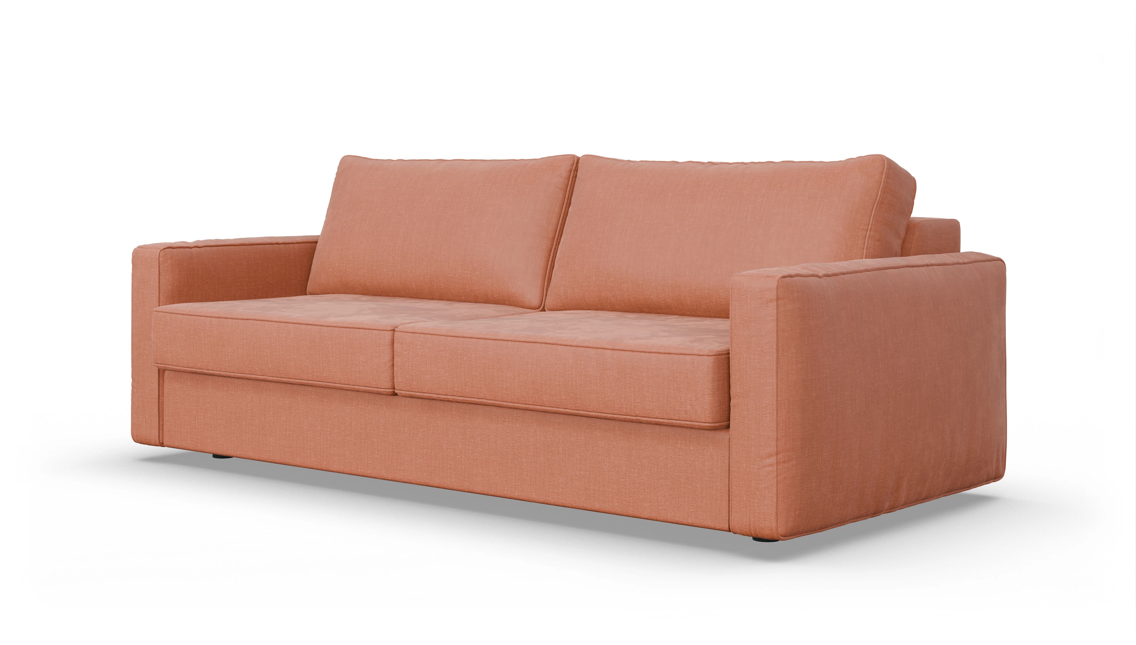 Ansicht des Produktes Ferali 3-Sitzer in Stoff orange