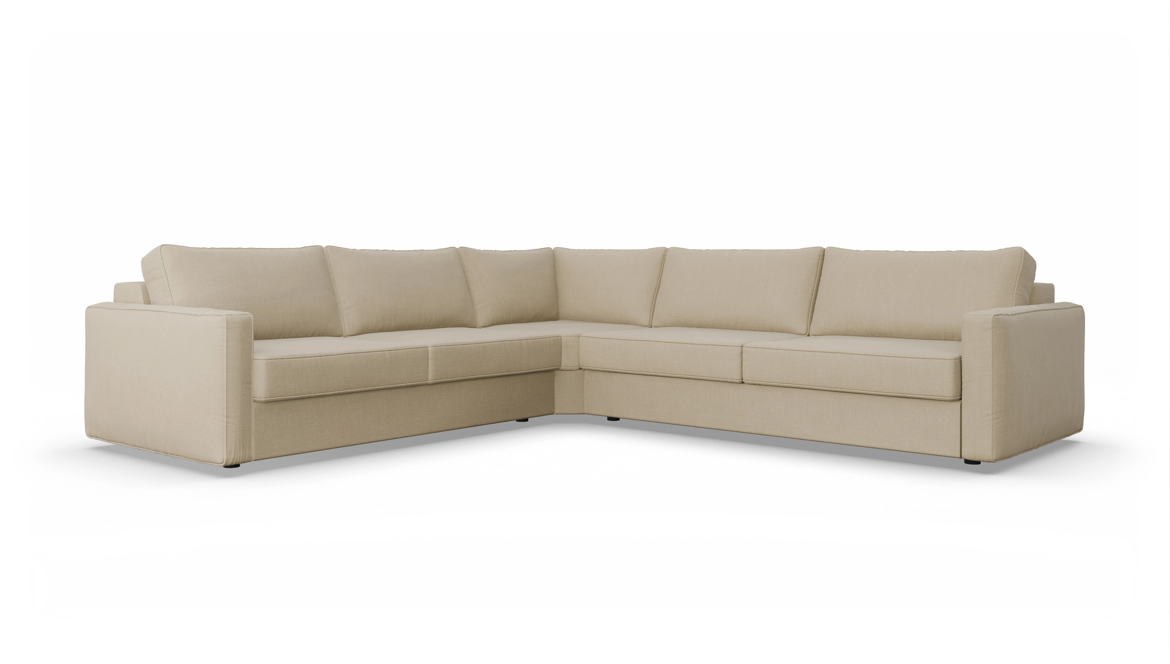 Ansicht des Produktes Ferali Ecksofa Links in Stoff beige