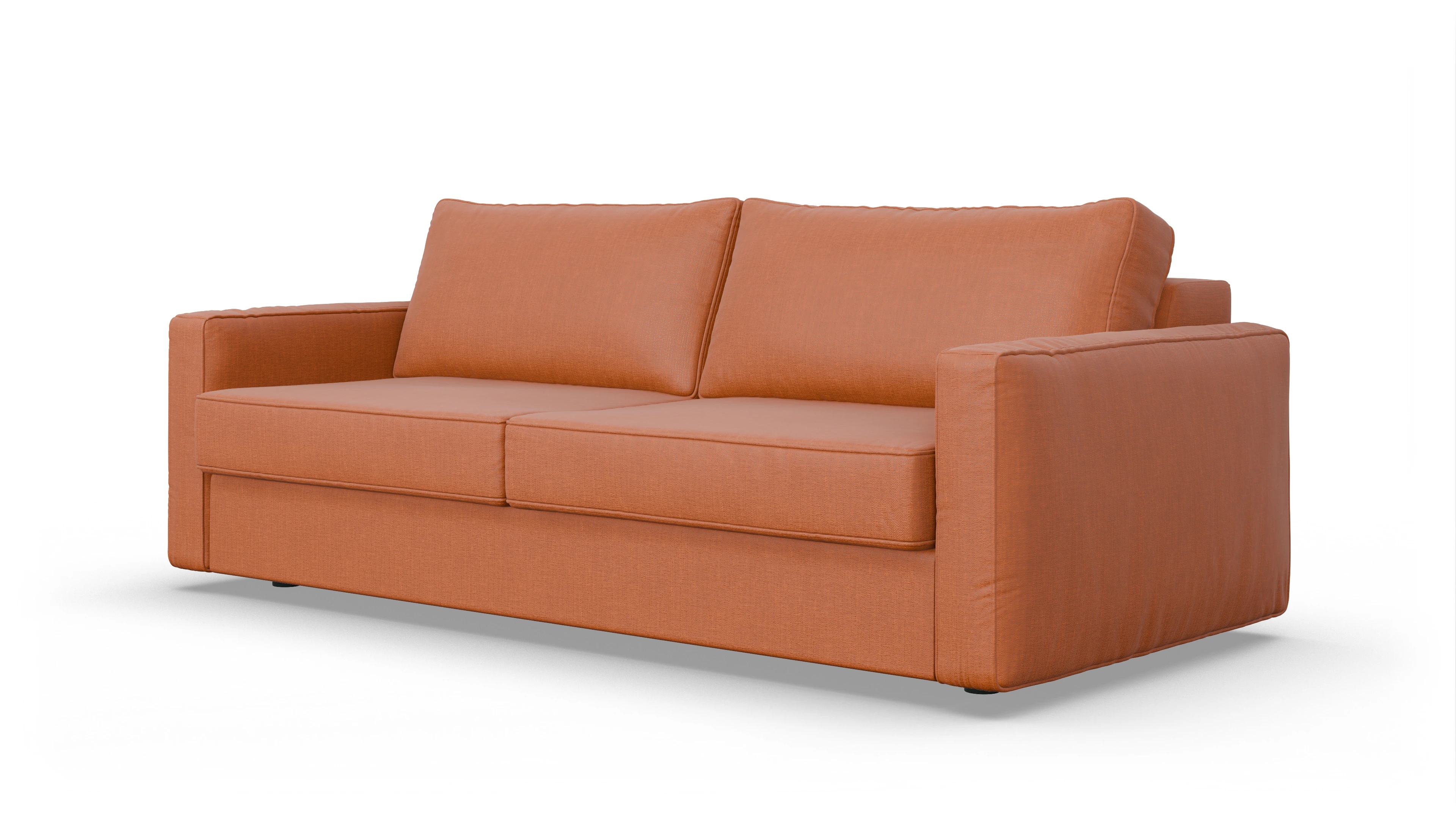 Ansicht des Produktes Ferali 3-Sitzer in Stoff orange