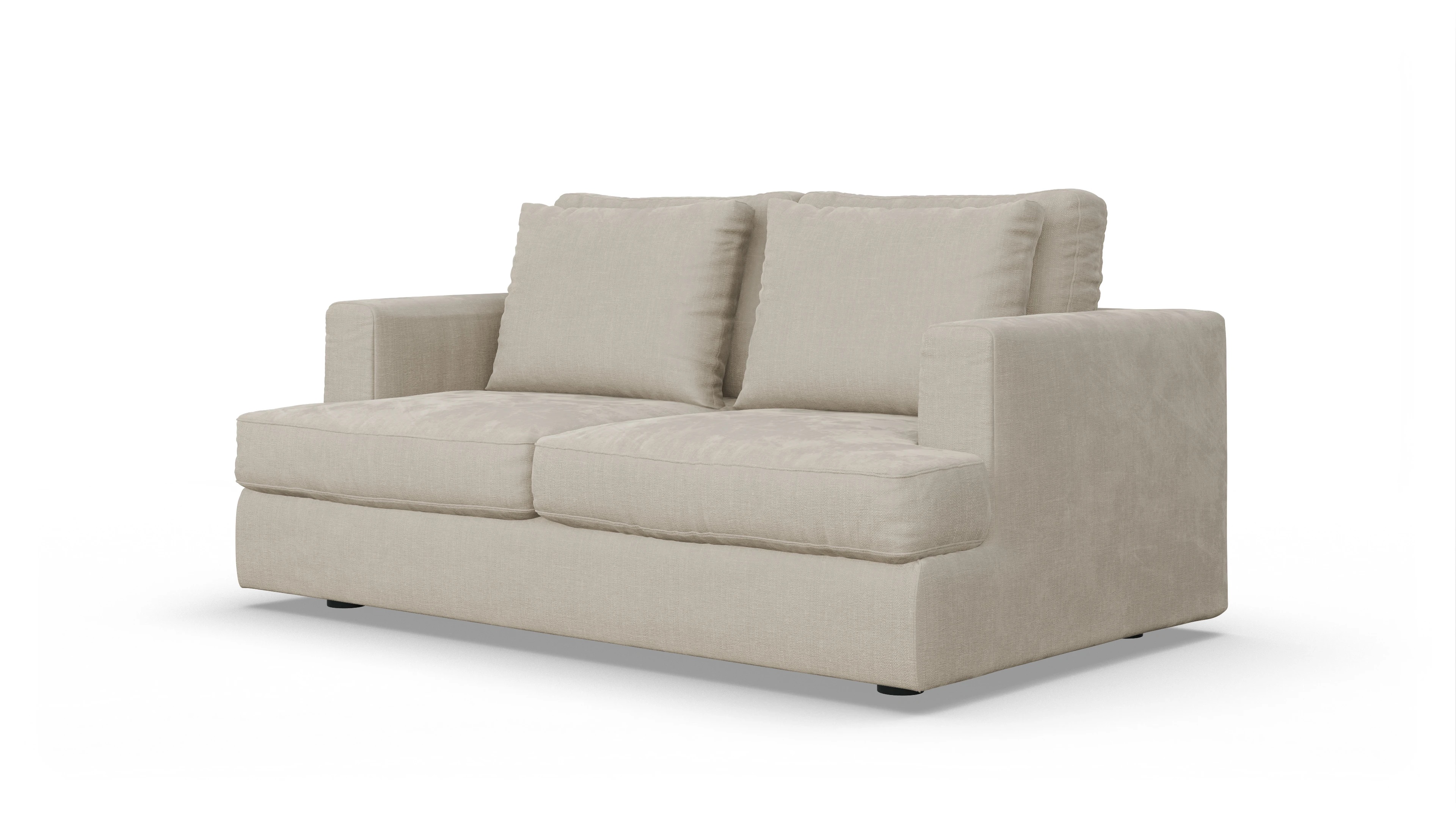 Ansicht des Produktes Sospiri 2-Sitzer in Stoff beige