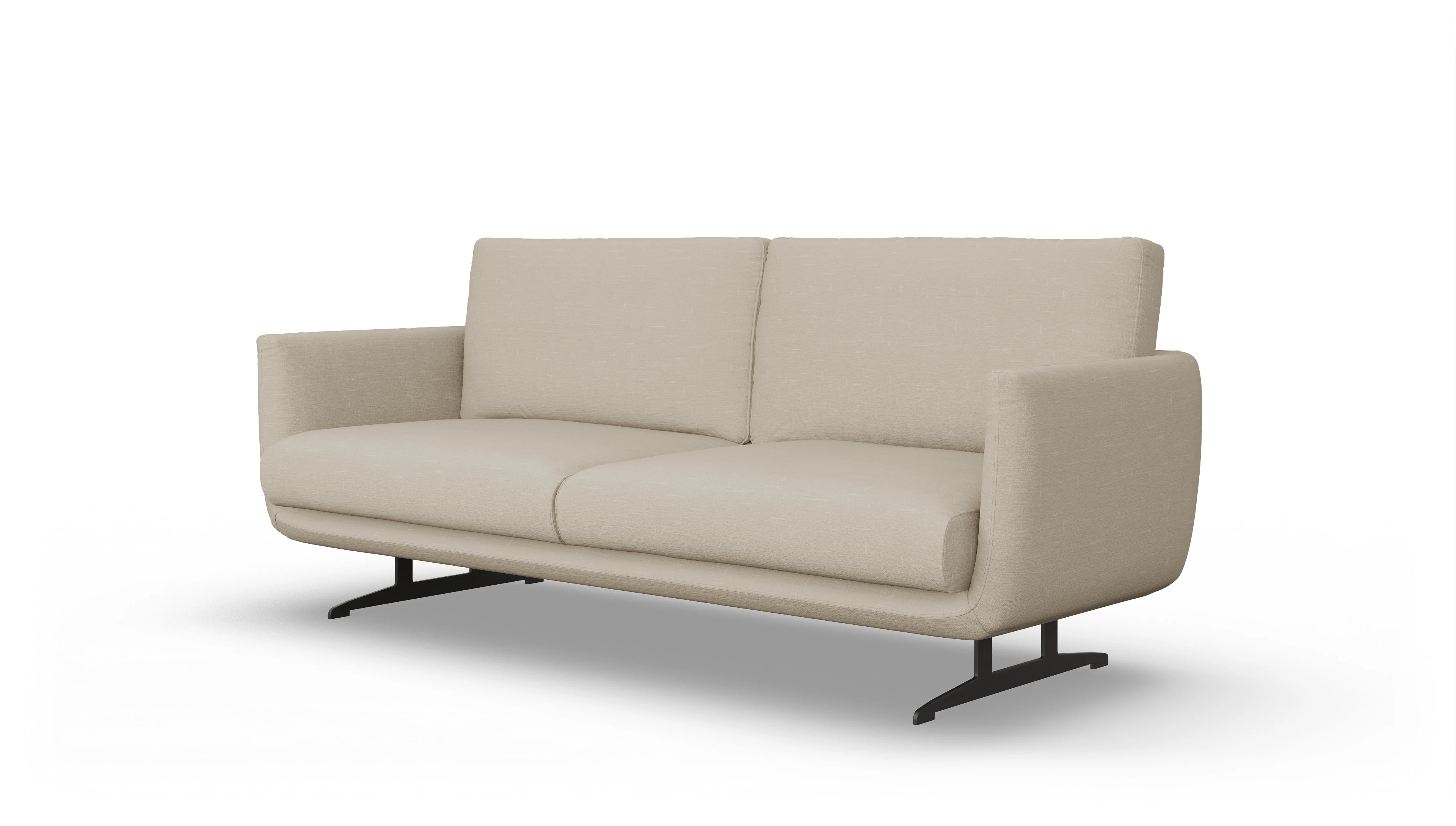 Ansicht des Produktes Boteri 3-Sitzer in Stoff beige