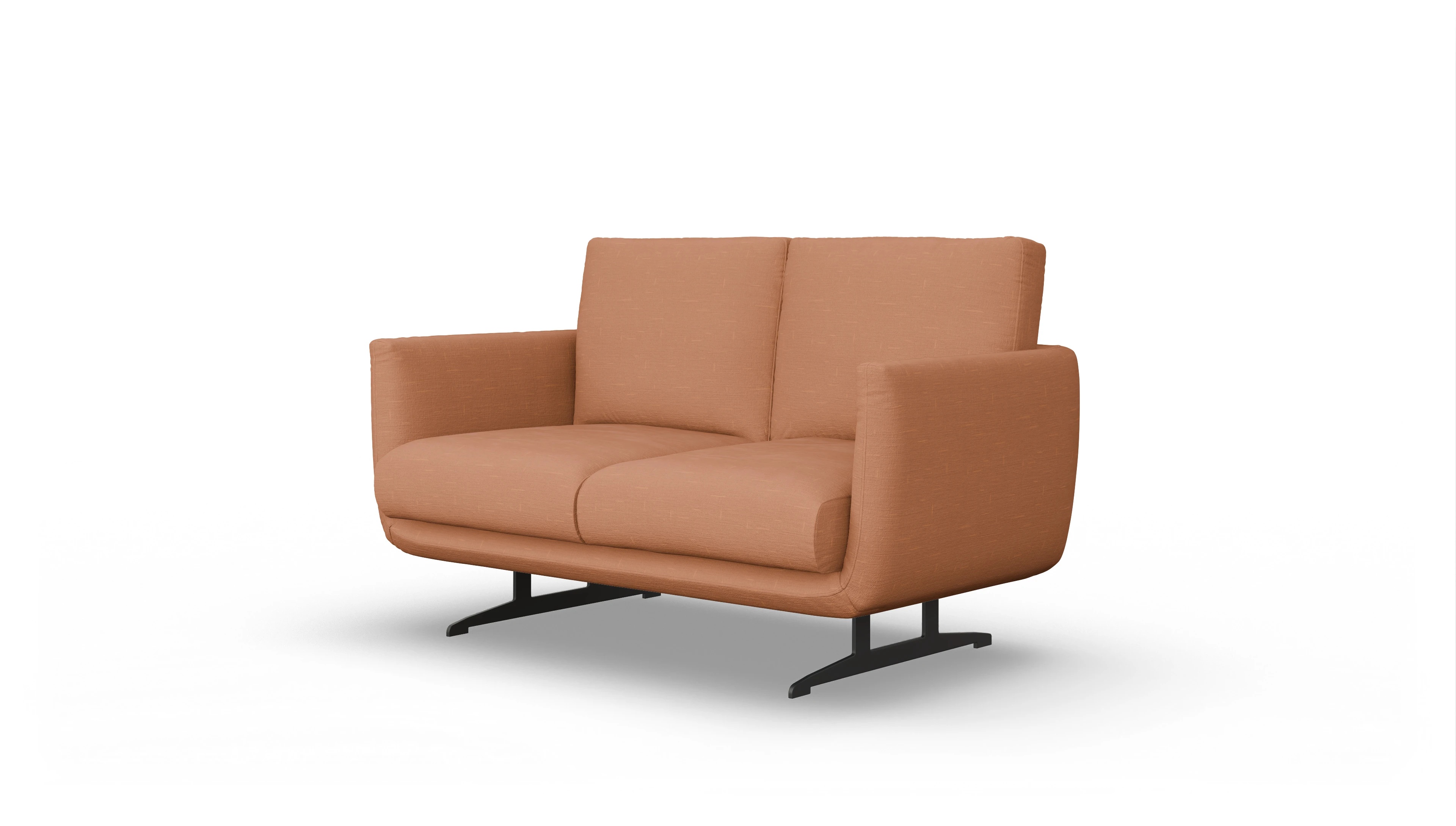 Ansicht des Produktes Boteri 2-Sitzer in Stoff orange