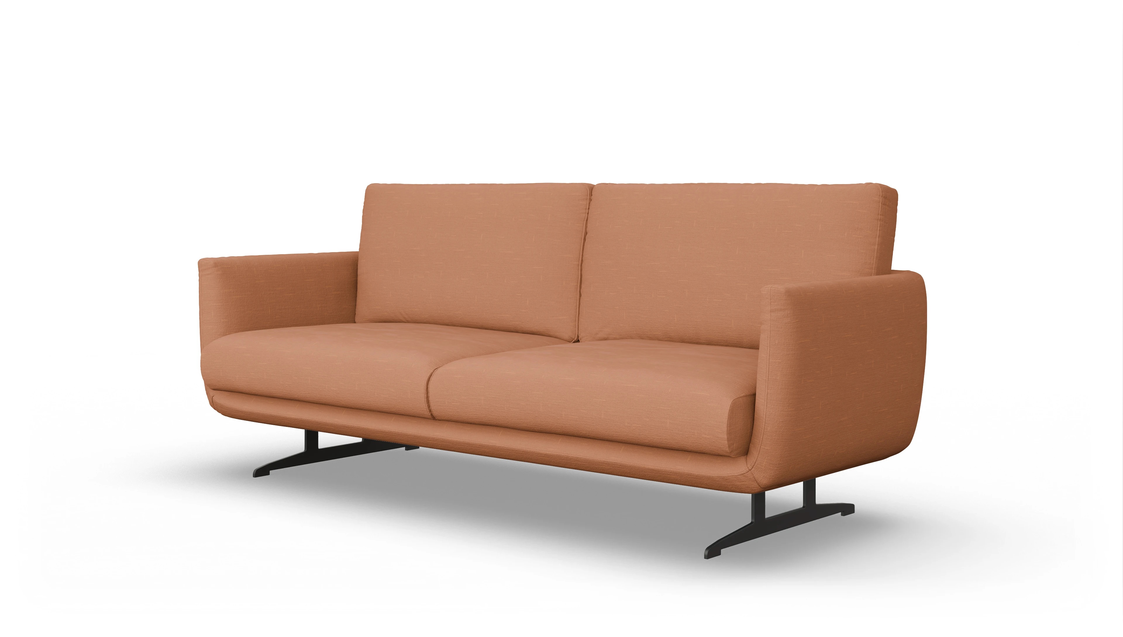 Ansicht des Produktes Boteri 3-Sitzer in Stoff orange