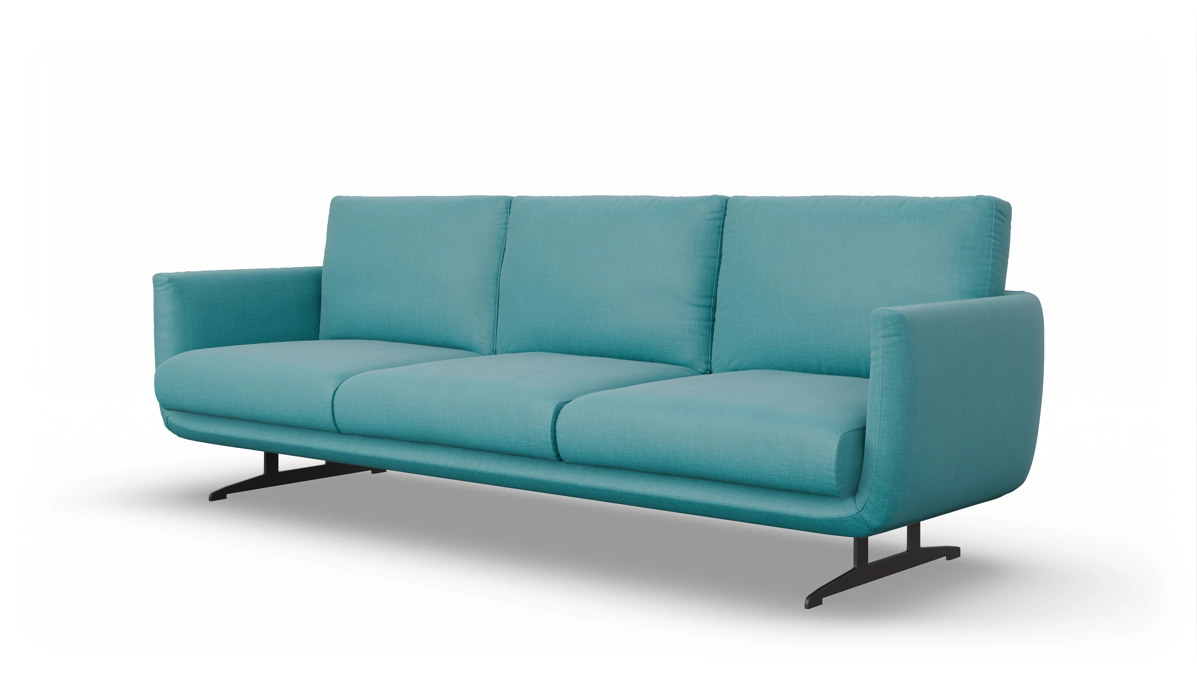 Ansicht des Produktes Boteri 4-Sitzer in Stoff blau