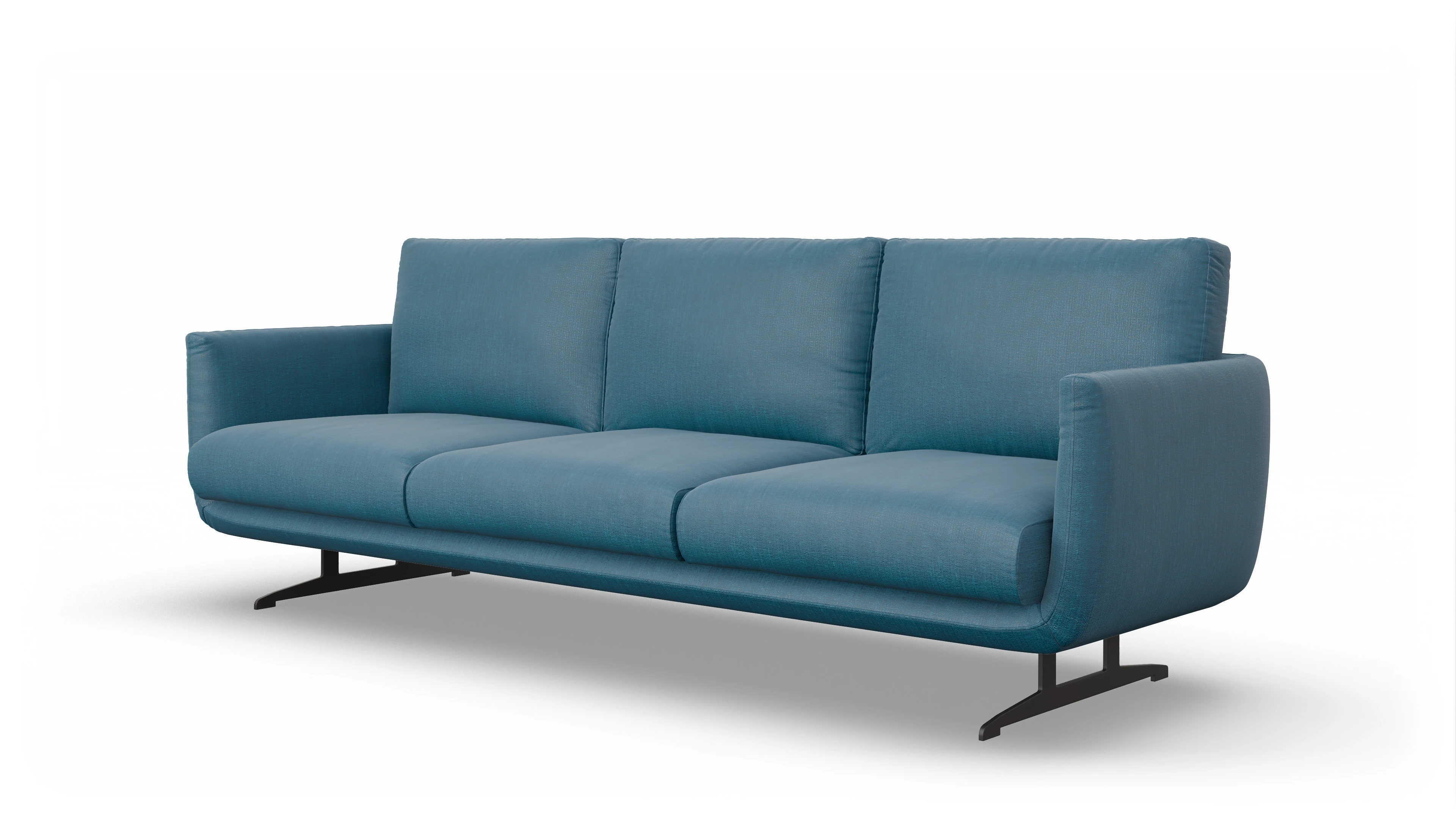 Ansicht des Produktes Boteri 4-Sitzer in Stoff blau