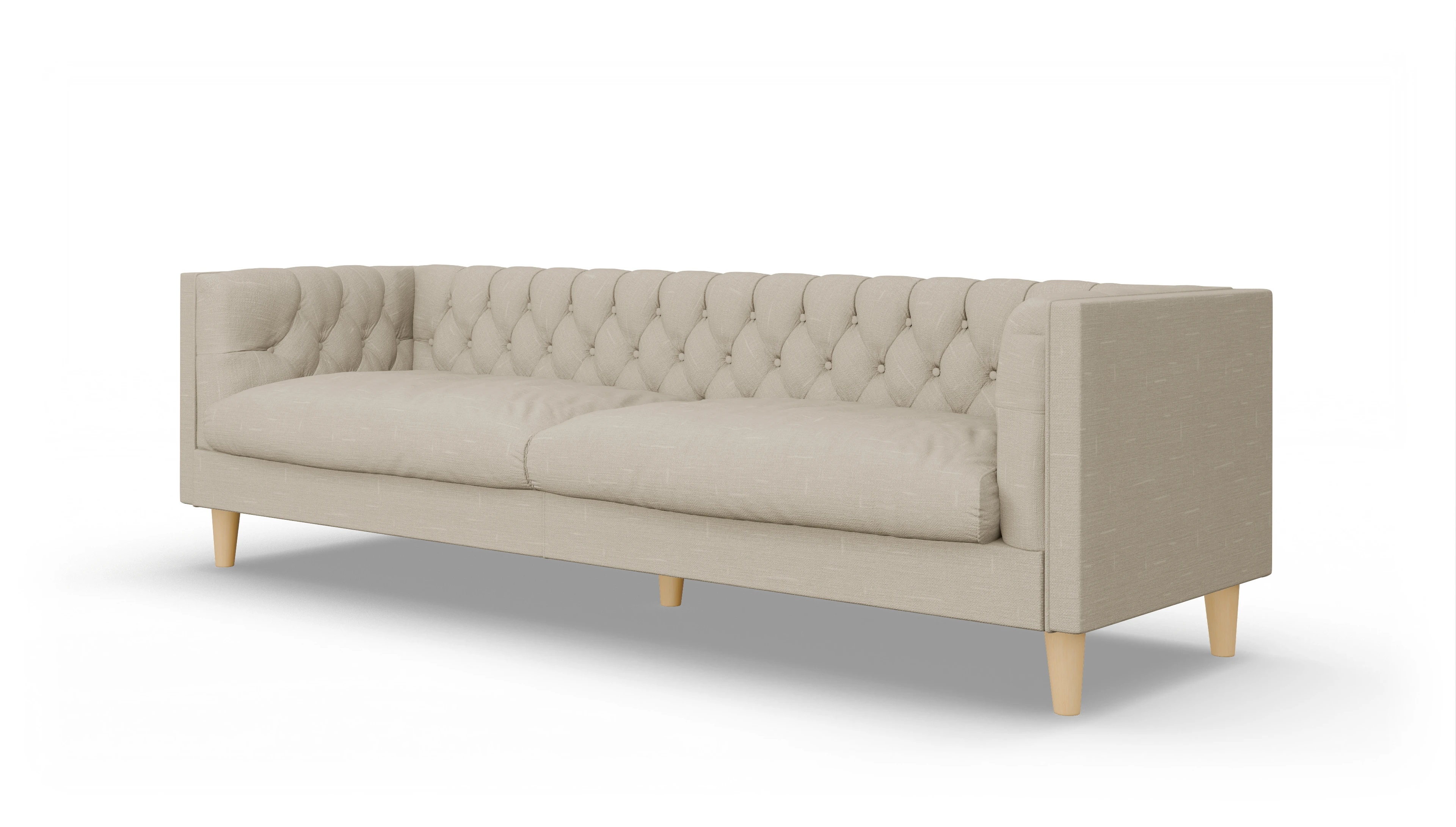 Ansicht des Produktes NewChester.01 3,5-Sitzer in Stoff beige