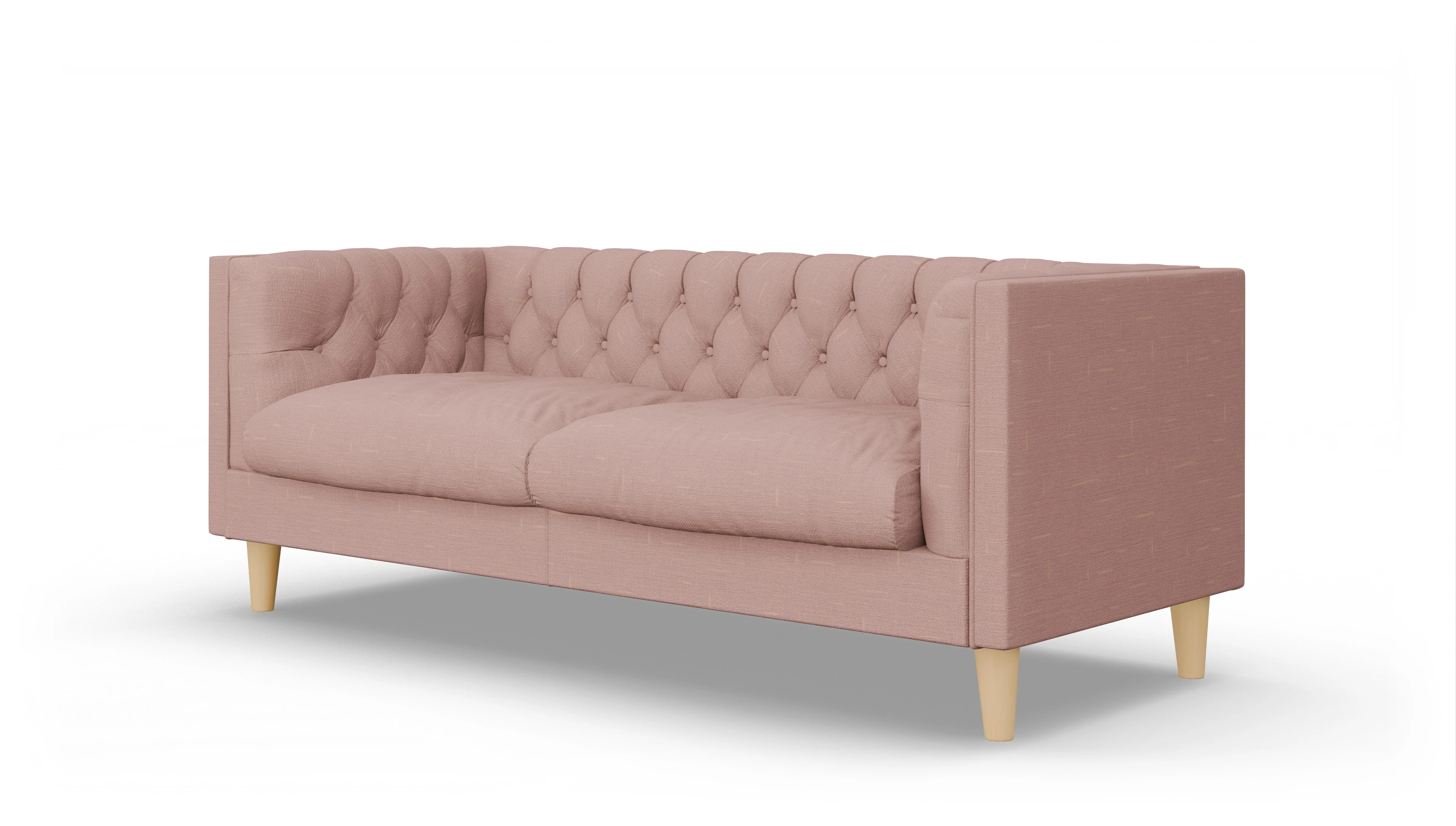 Ansicht des Produktes NewChester.01 2,5-Sitzer in Stoff rot