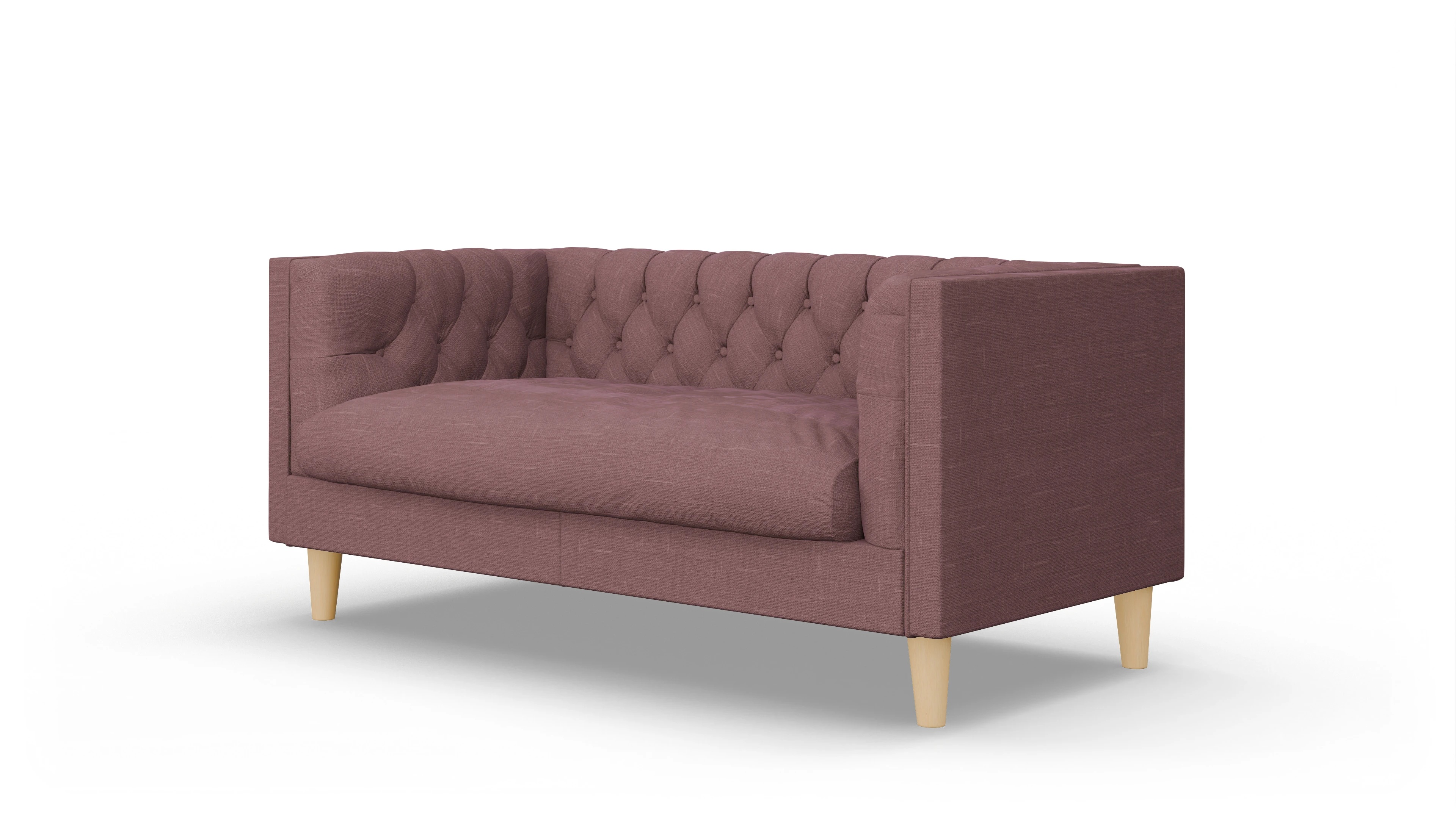 Ansicht des Produktes NewChester.01 2-Sitzer in Stoff rot