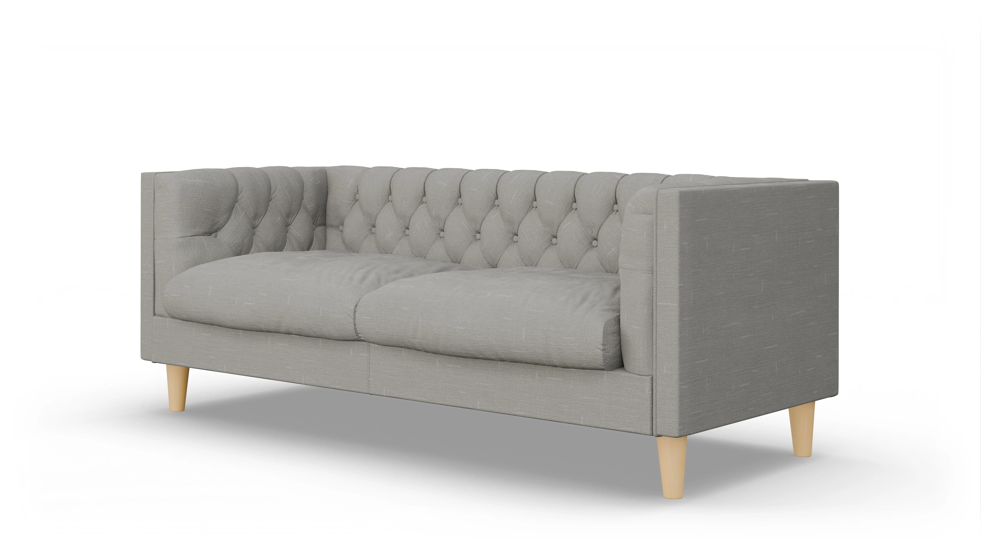 Ansicht des Produktes NewChester.01 2,5-Sitzer in Stoff grau