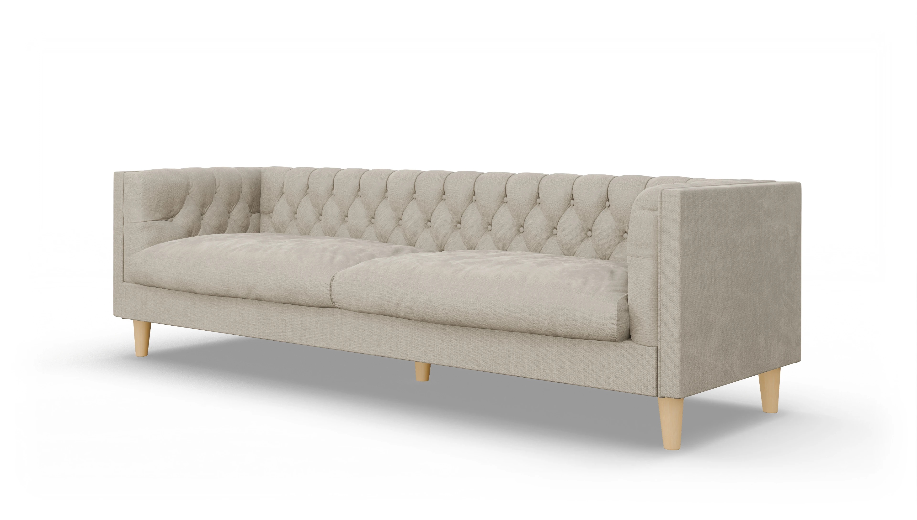 Ansicht des Produktes NewChester.01 3,5-Sitzer in Stoff beige