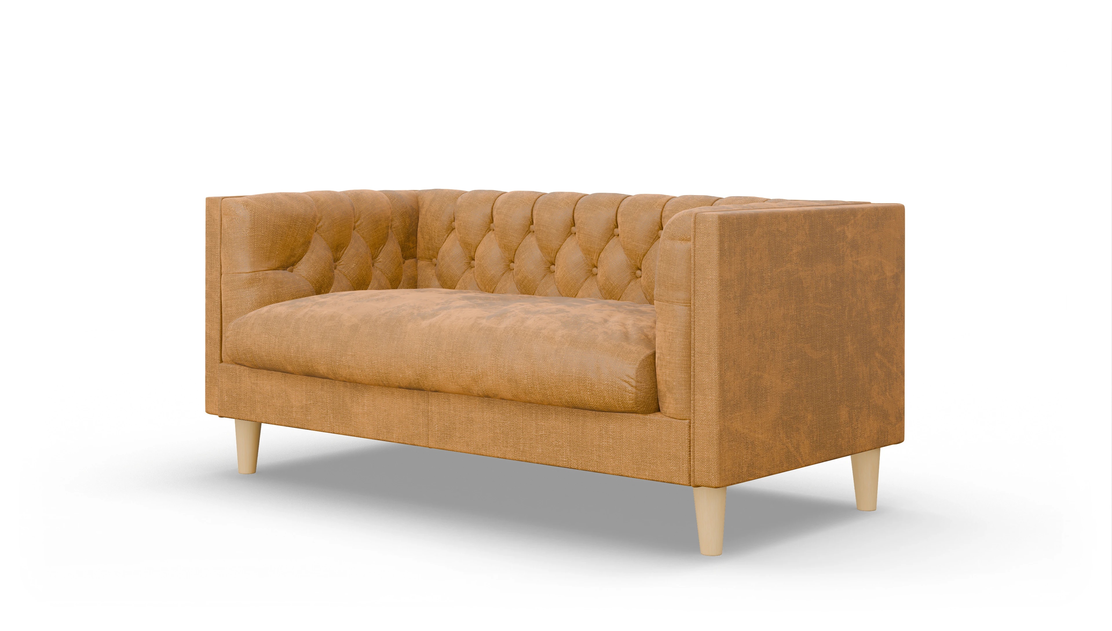 Ansicht des Produktes NewChester.01 2-Sitzer in Stoff braun