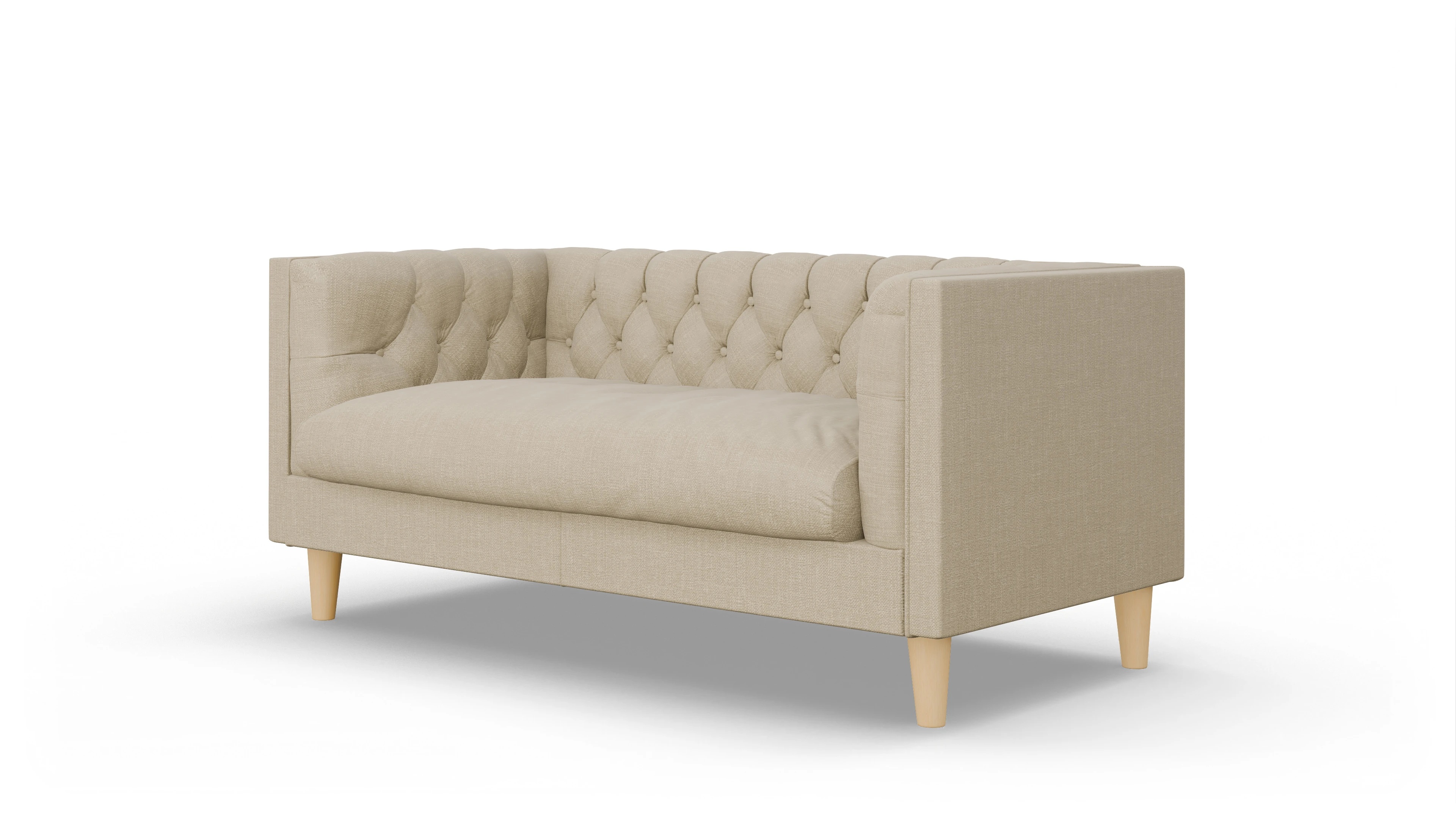 Ansicht des Produktes NewChester.01 2-Sitzer in Stoff beige