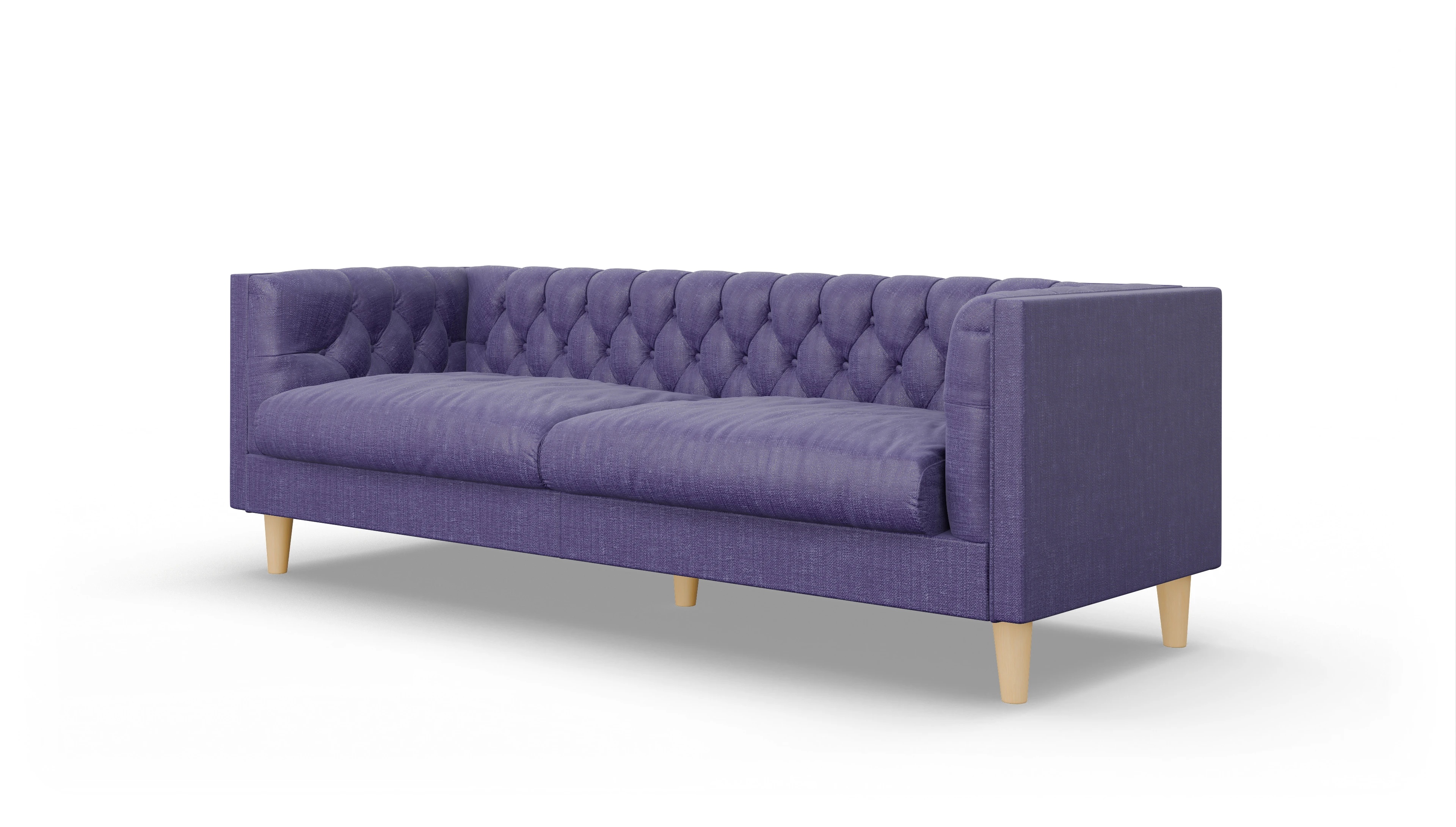 Ansicht des Produktes NewChester.01 3-Sitzer in Stoff blau