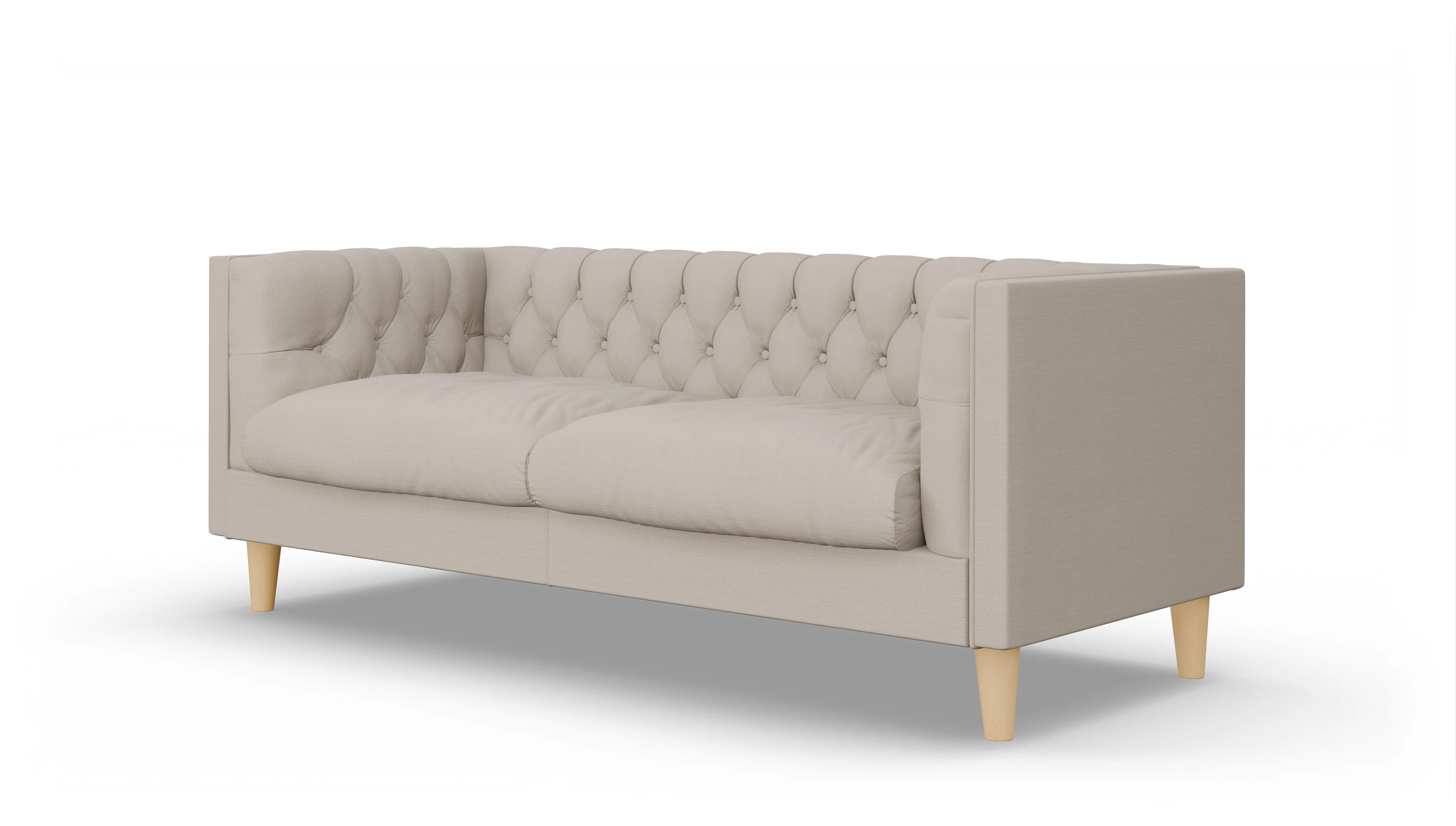 Ansicht des Produktes NewChester.01 2,5-Sitzer in Stoff beige