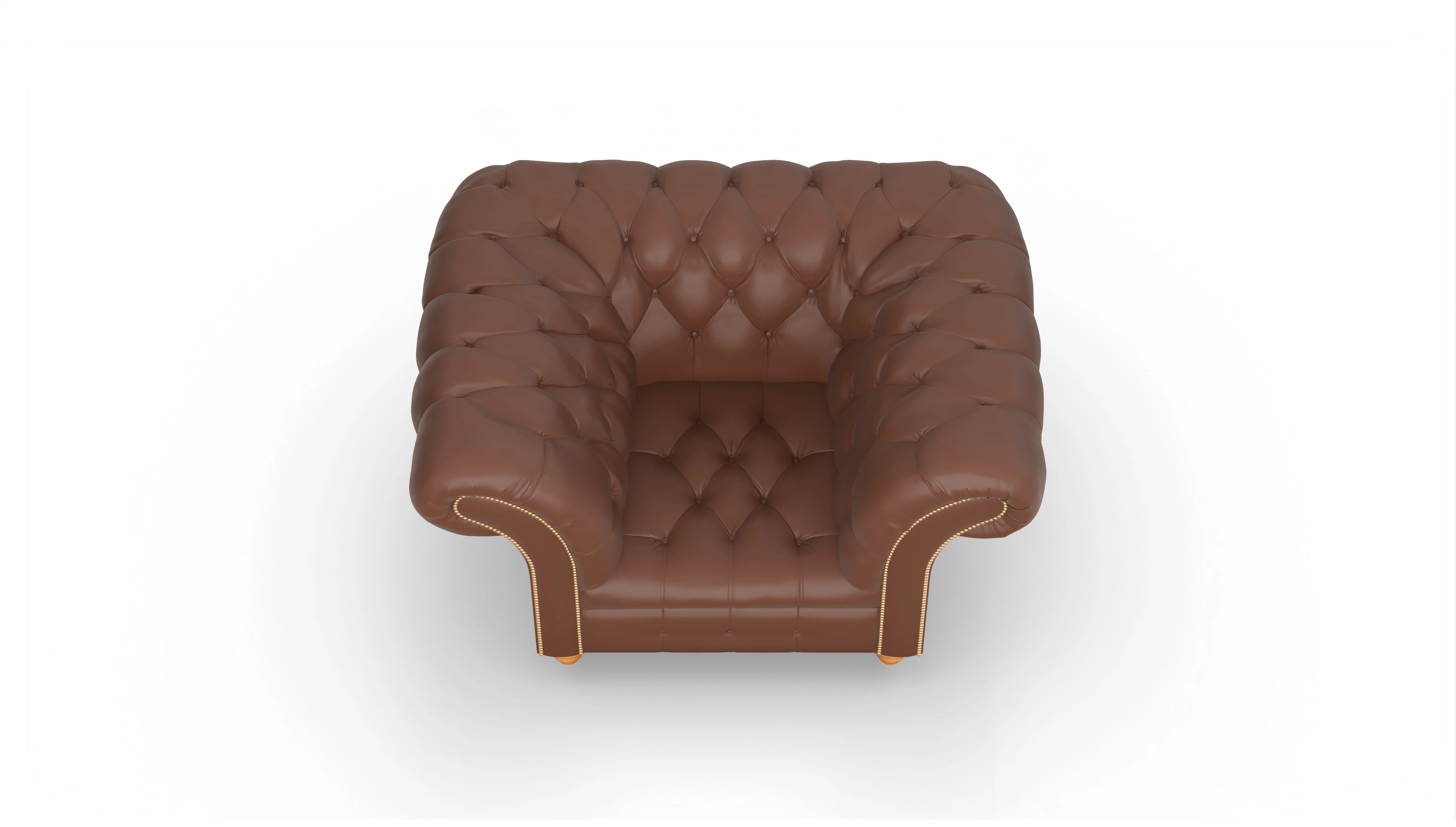 Ansicht des Produktes Mayfair Sessel in Leder braun