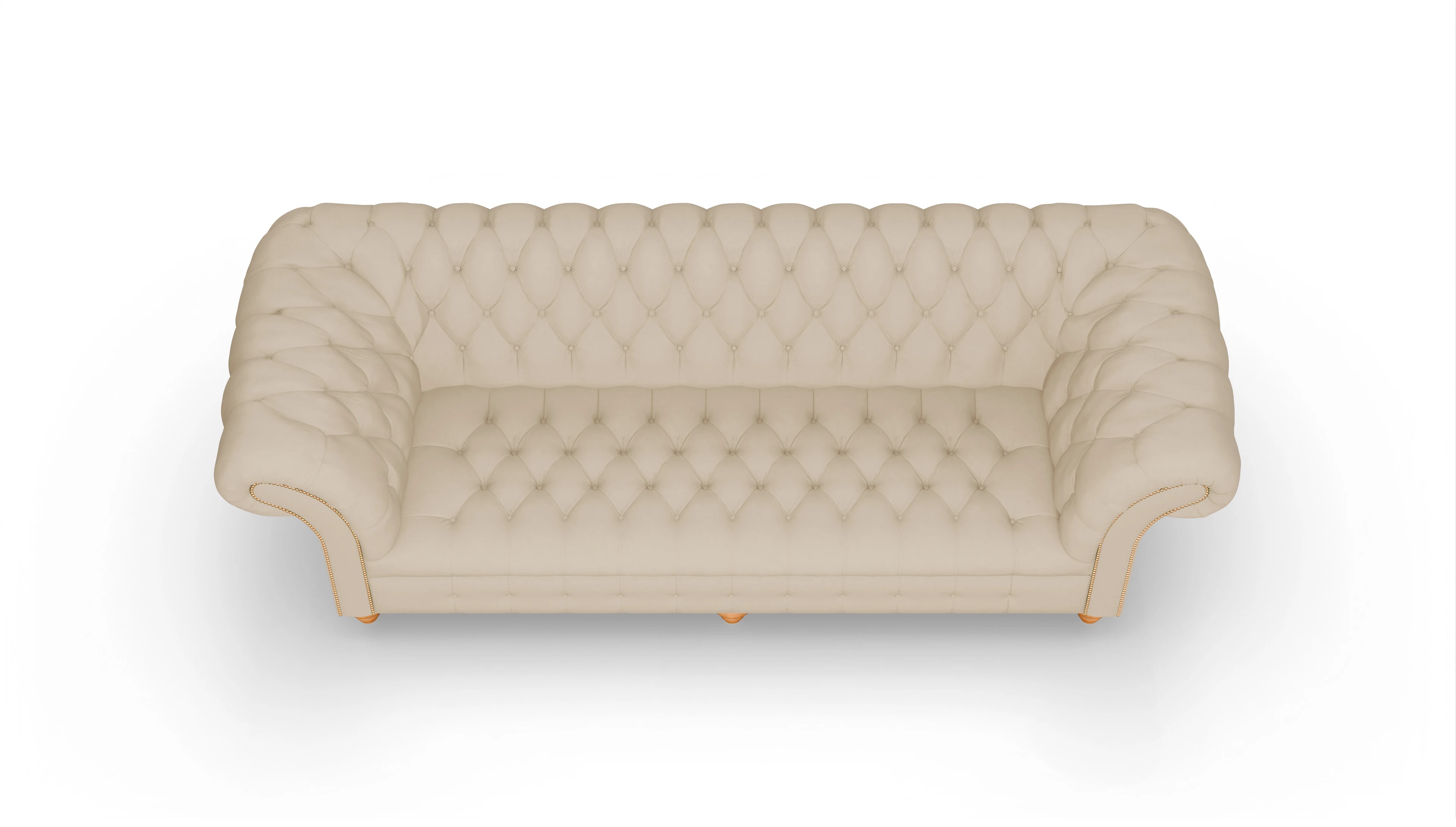 Ansicht des Produktes Mayfair 4-Sitzer in Leder beige