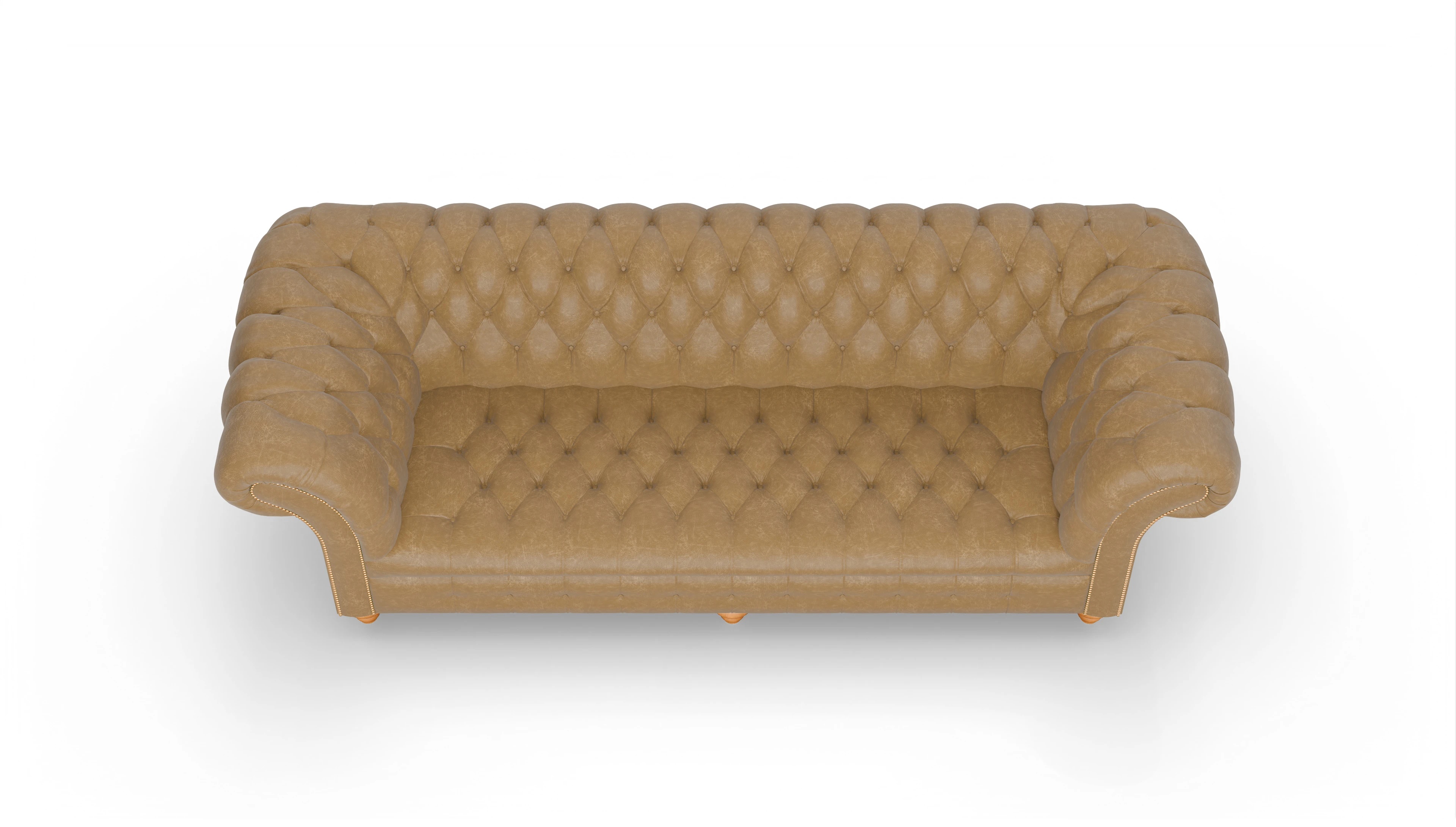 Ansicht des Produktes Mayfair 4-Sitzer in Leder braun