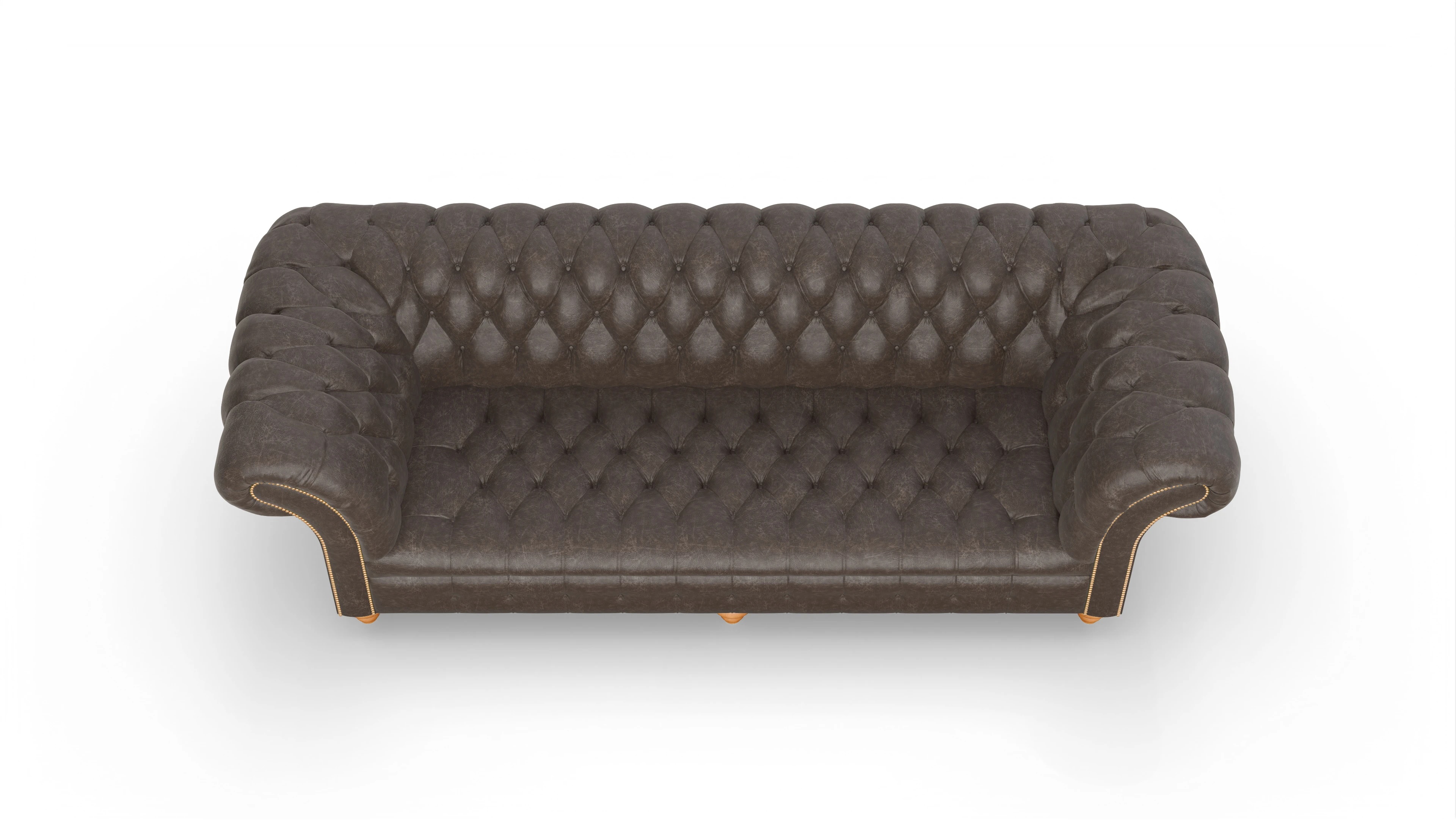 Ansicht des Produktes Mayfair 4-Sitzer in Leder braun