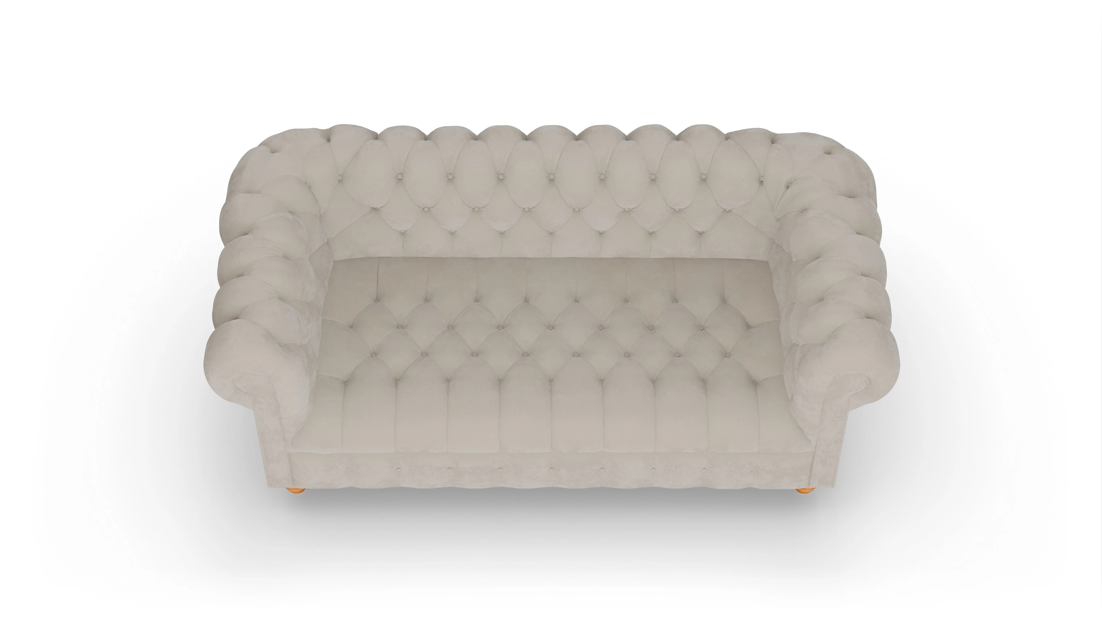 Ansicht des Produktes Liberty 3-Sitzer in Samt beige