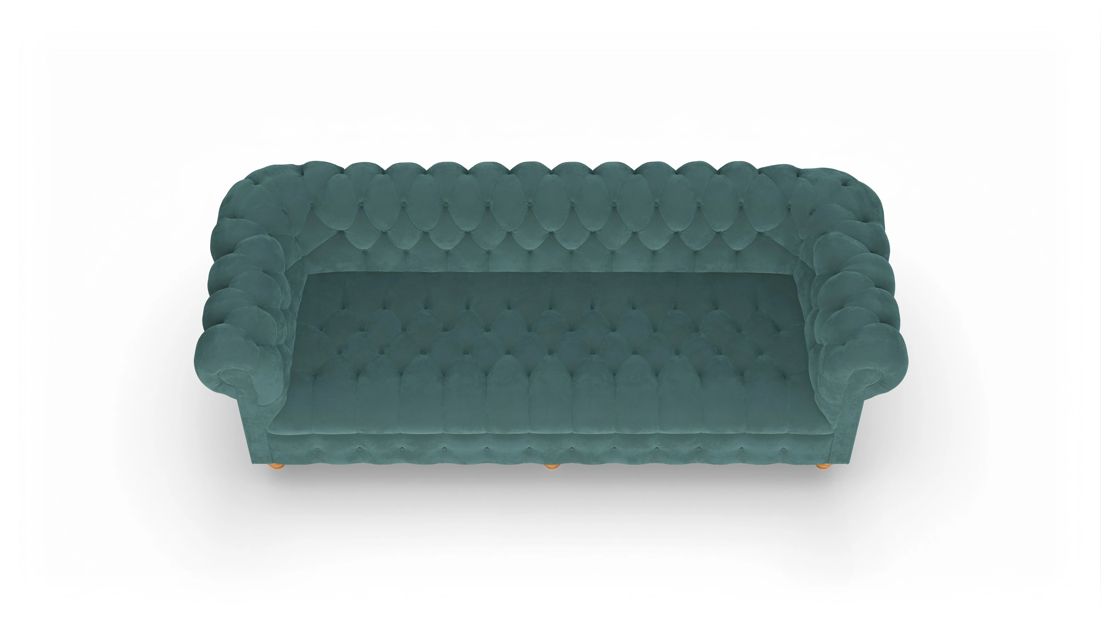 Ansicht des Produktes Liberty 4-Sitzer in Samt blau