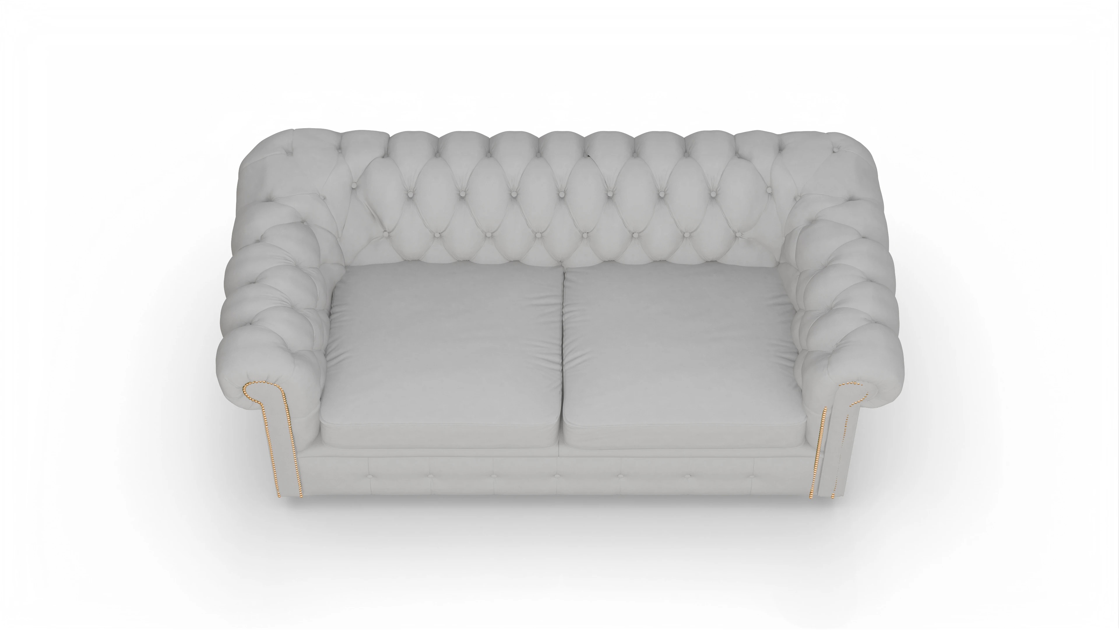 Ansicht des Produktes Carnaby 2,5-Sitzer in Leder weiß