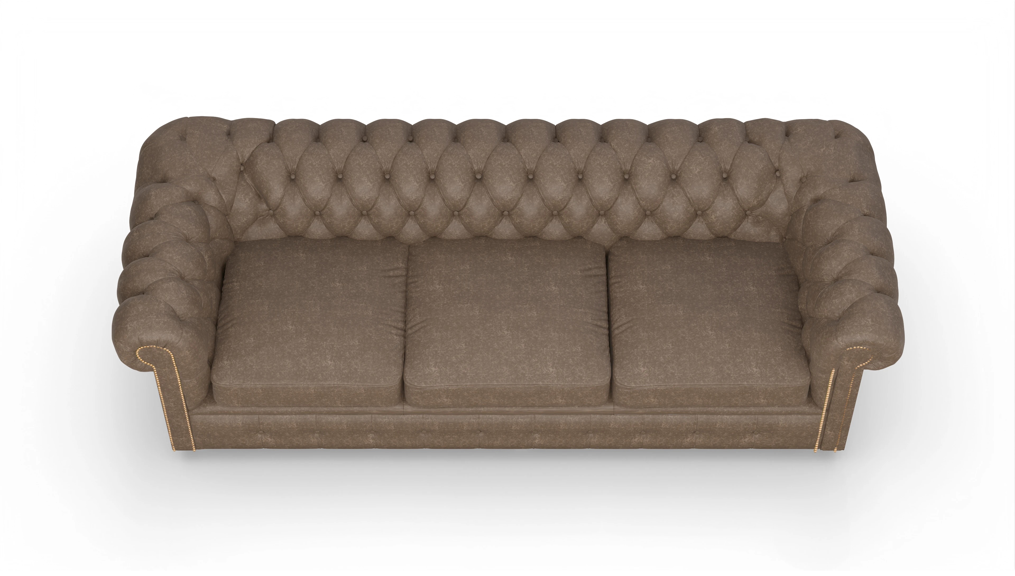 Ansicht des Produktes Carnaby 4-Sitzer in Leder braun