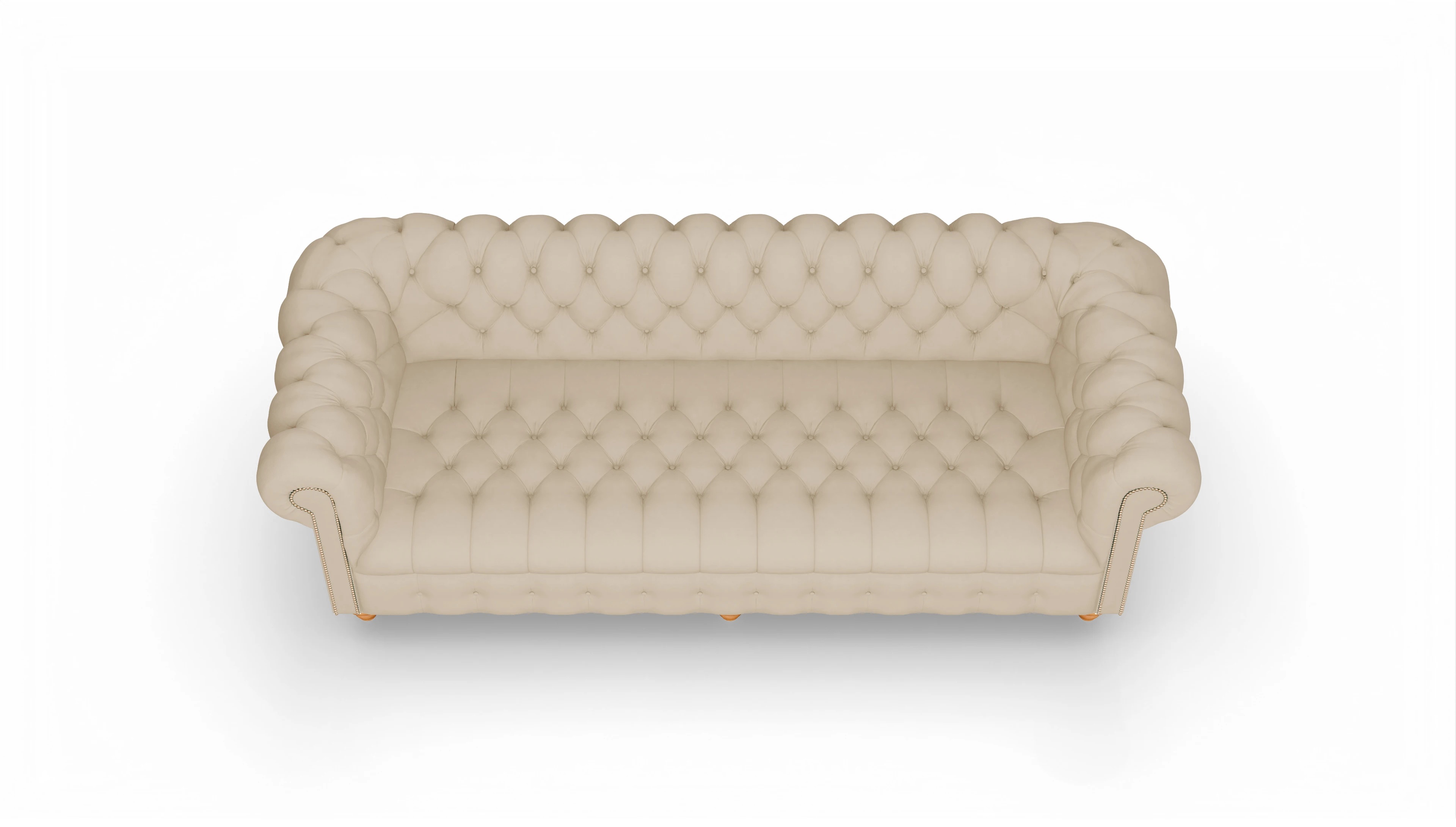 Ansicht des Produktes Liberty 4-Sitzer in Leder beige